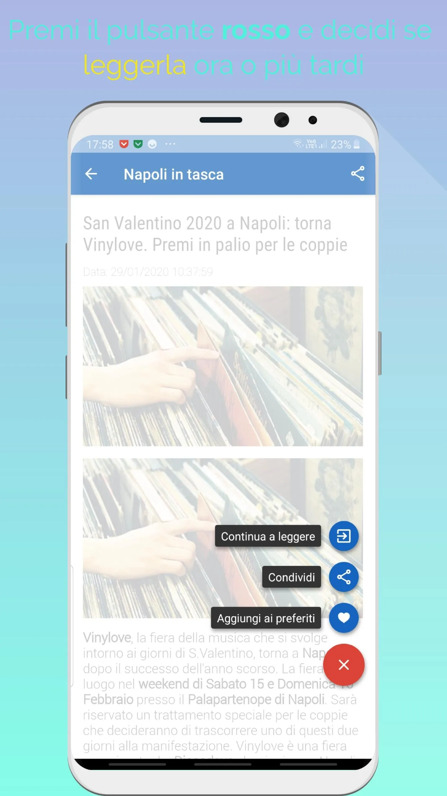 Napoli in tasca - Notizie | Indus Appstore | Screenshot