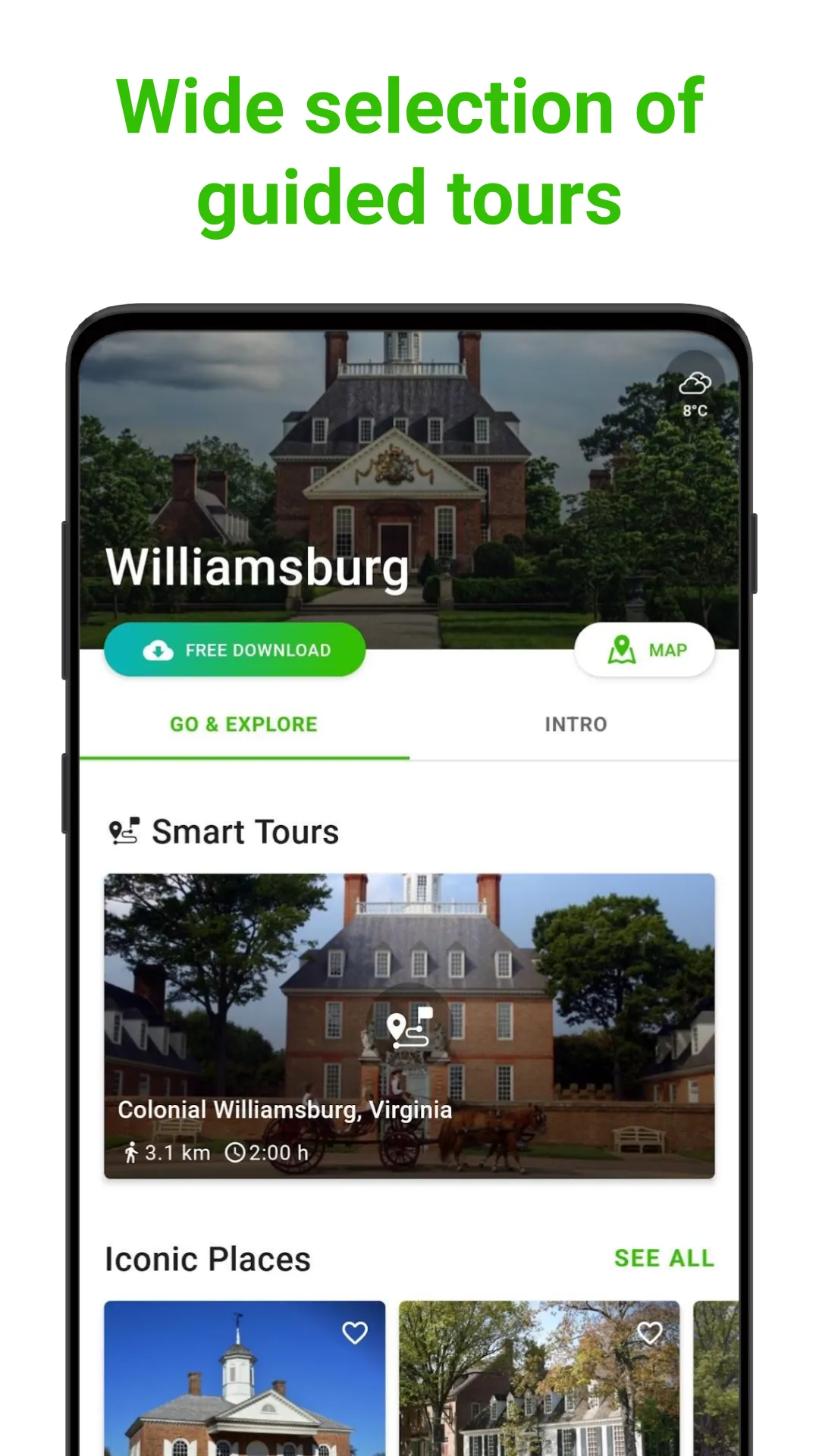 Williamsburg SmartGuide | Indus Appstore | Screenshot