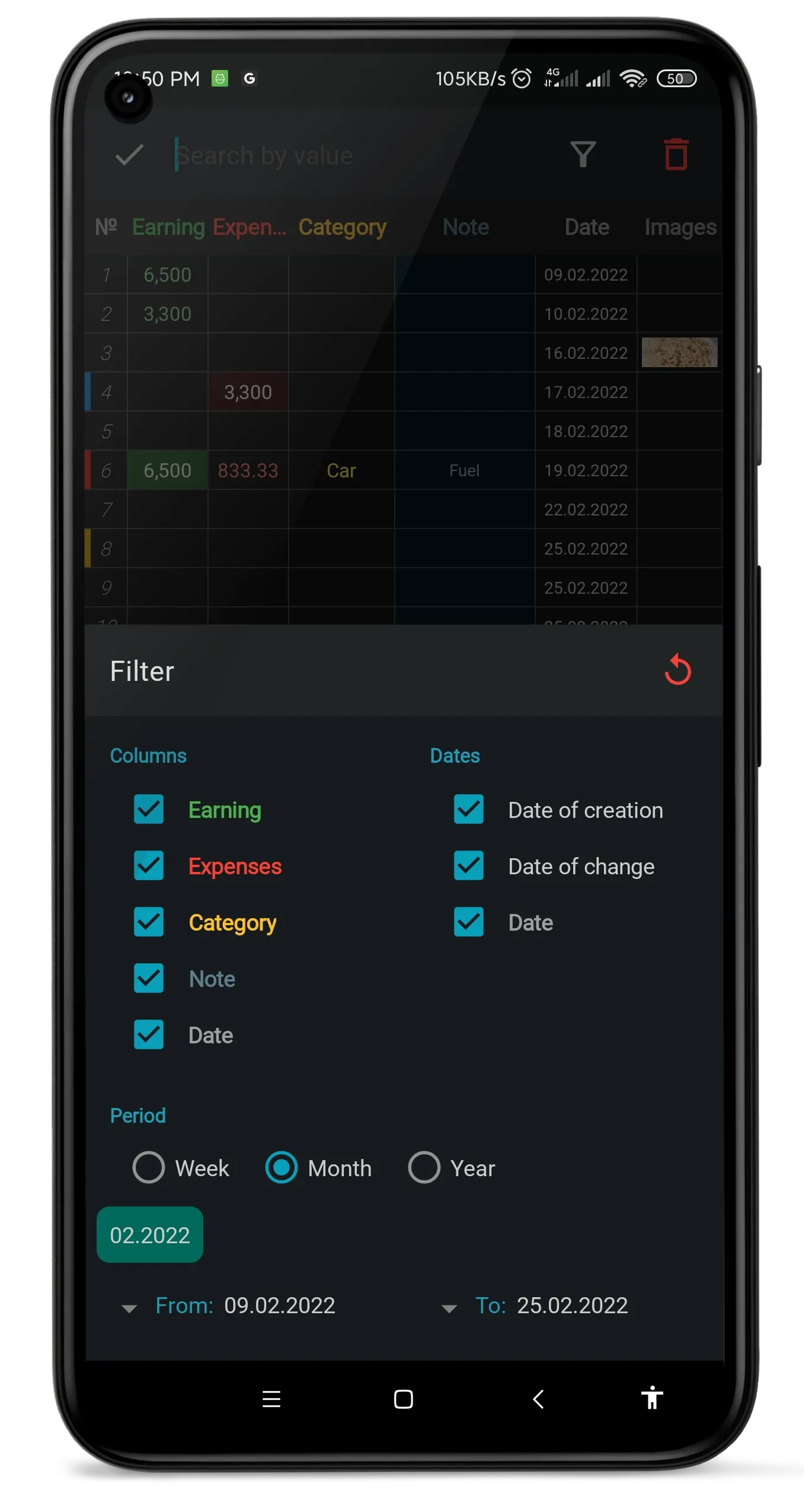 EasySheets - Accounting table | Indus Appstore | Screenshot