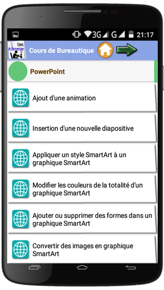 Cours de bureautique | Indus Appstore | Screenshot