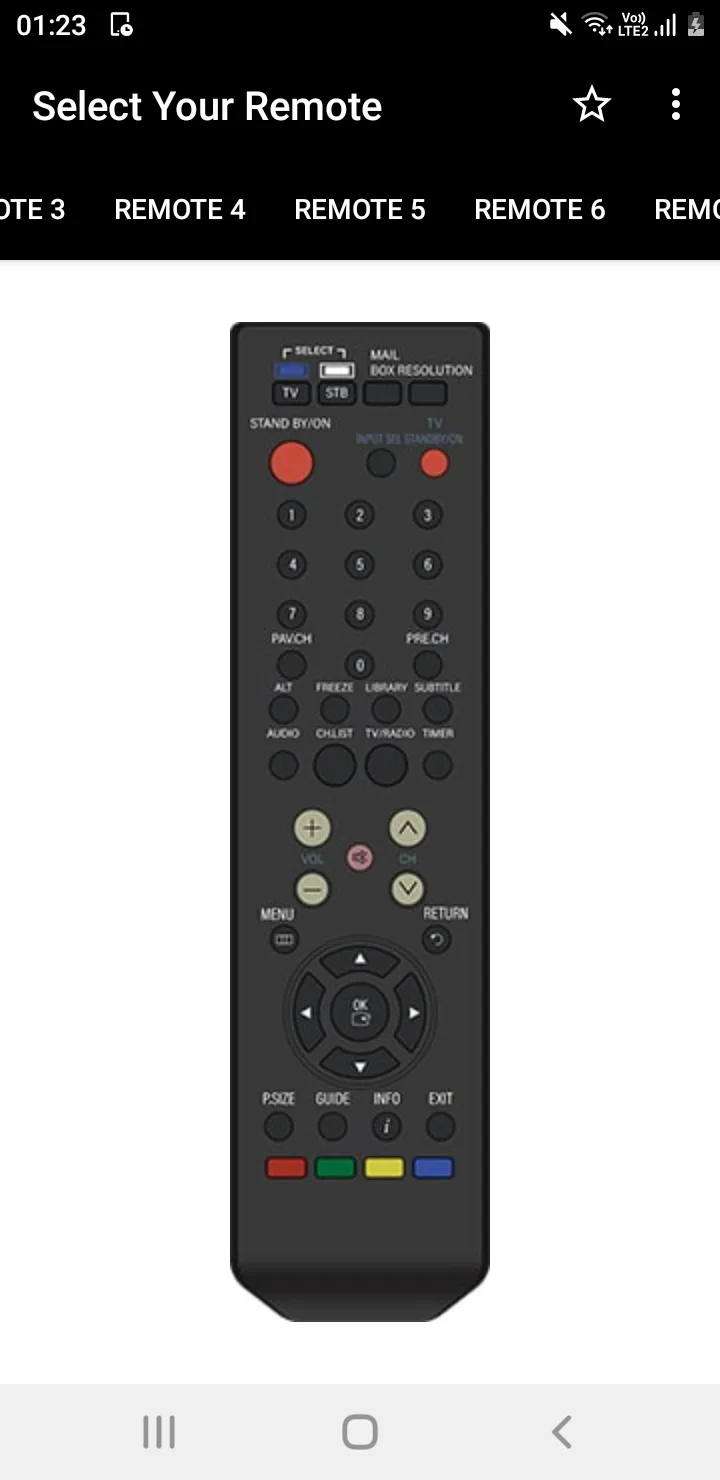 Remote Control For Sun Direct | Indus Appstore | Screenshot