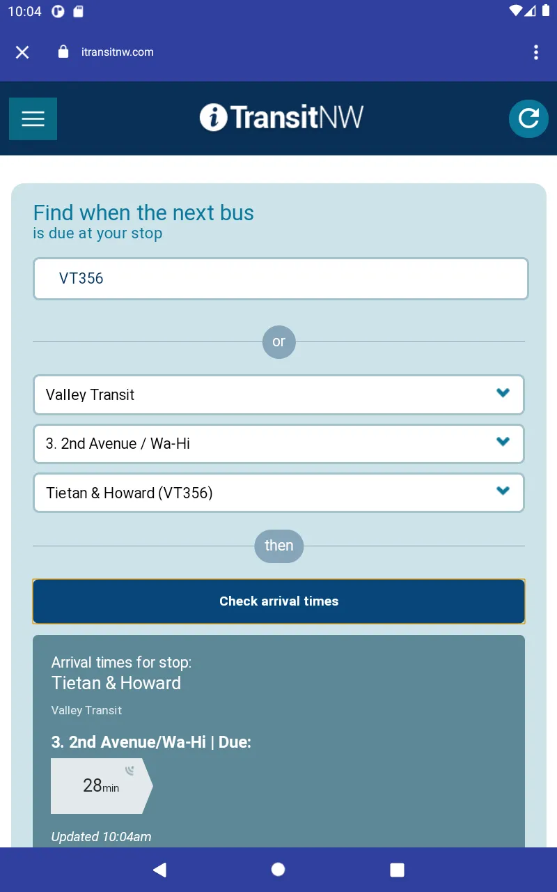 Valley Transit | Indus Appstore | Screenshot