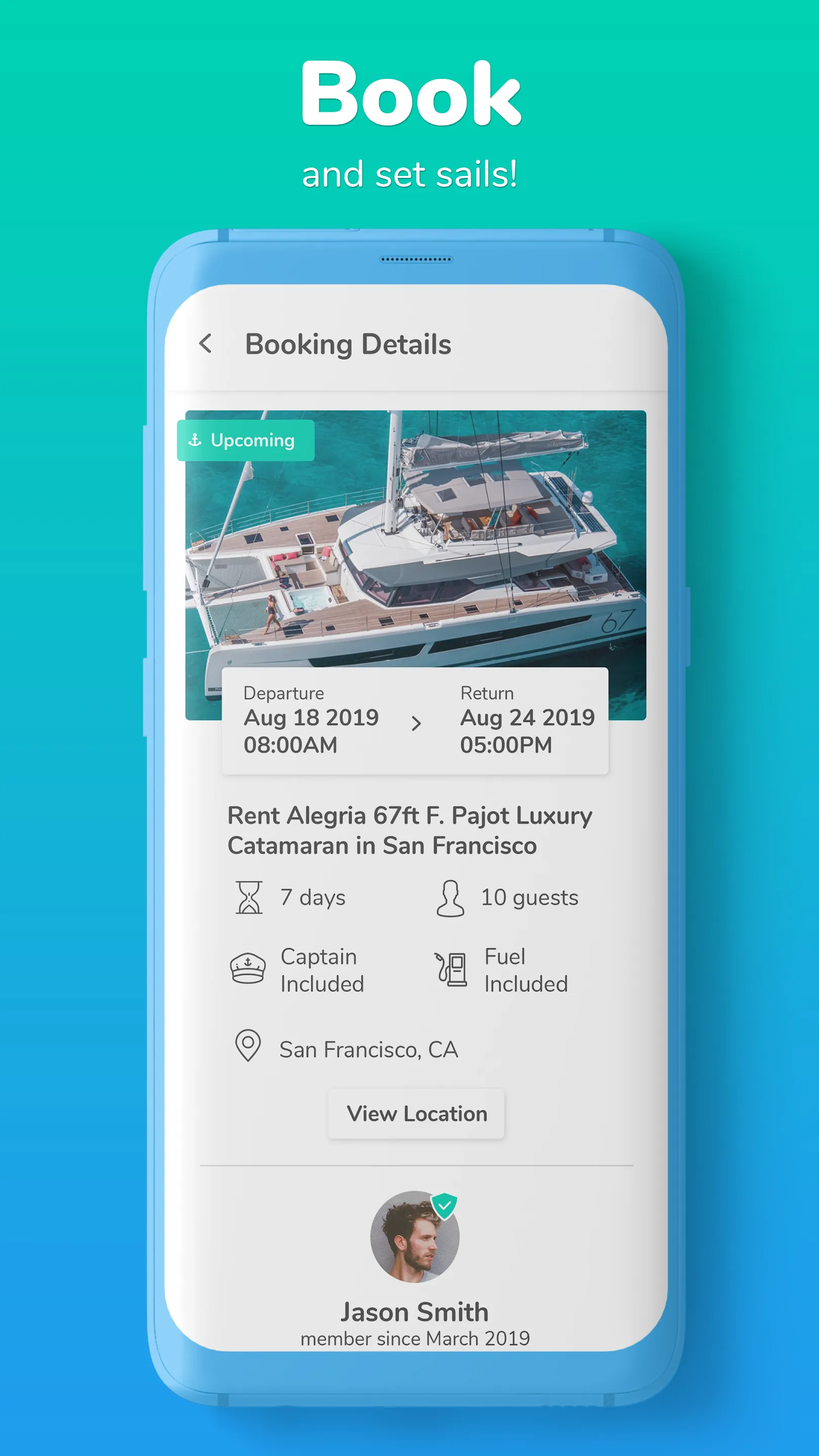 sail.me: Boat & Yacht rentals | Indus Appstore | Screenshot