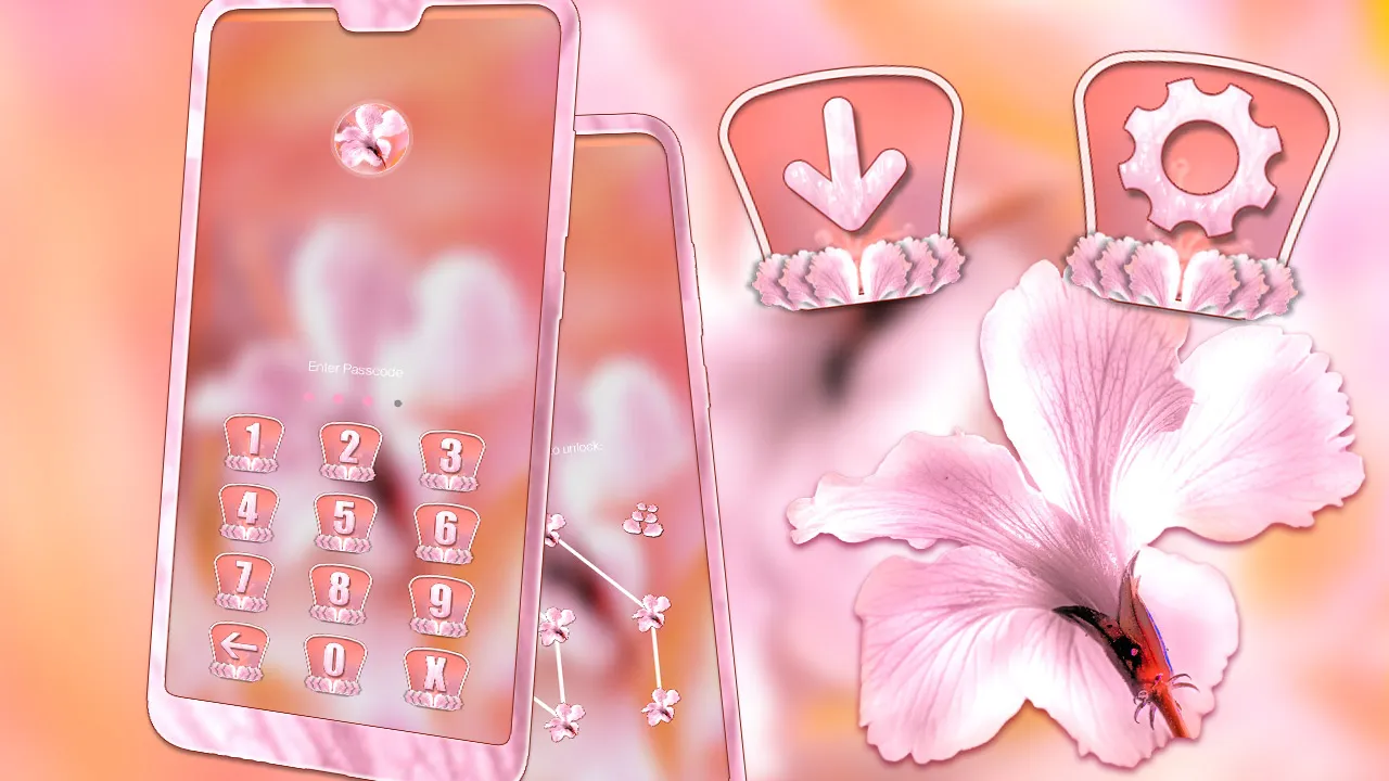 Hawaiian Hibiscus Flower Theme | Indus Appstore | Screenshot