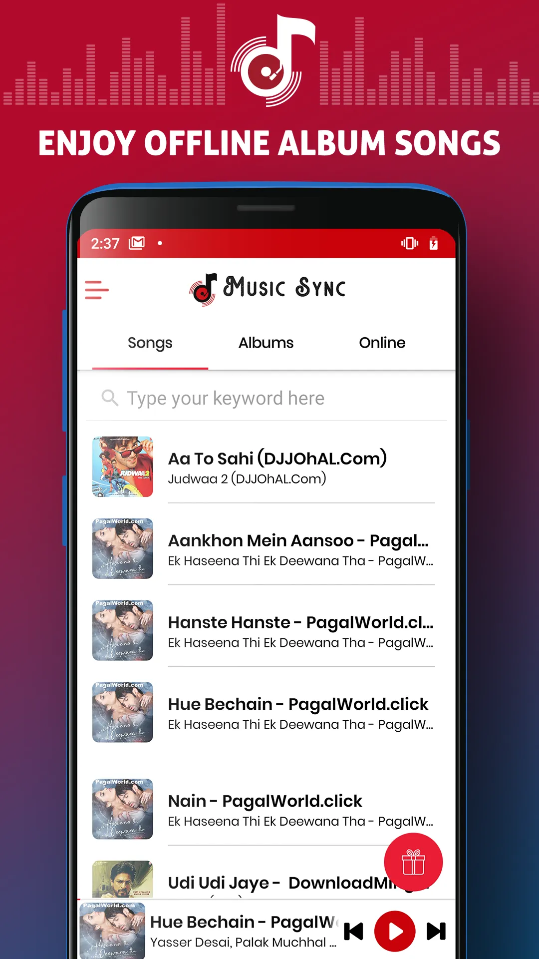 Music Sync - Music Player - Vo | Indus Appstore | Screenshot