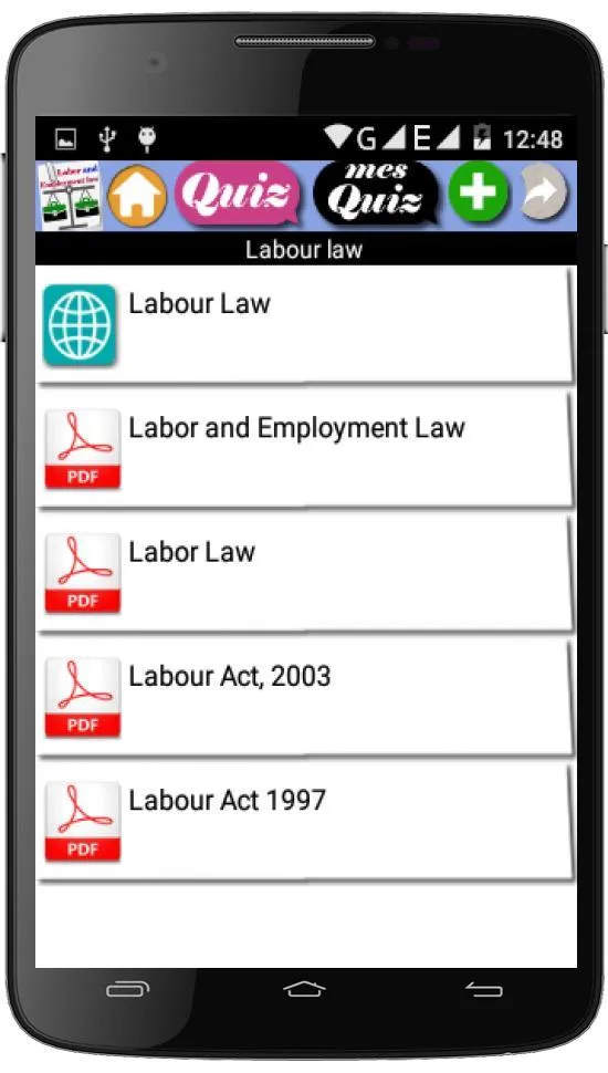 Labor and Employment law Cours | Indus Appstore | Screenshot