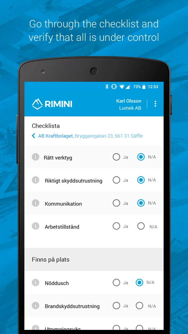 Rimini Risk Management | Indus Appstore | Screenshot