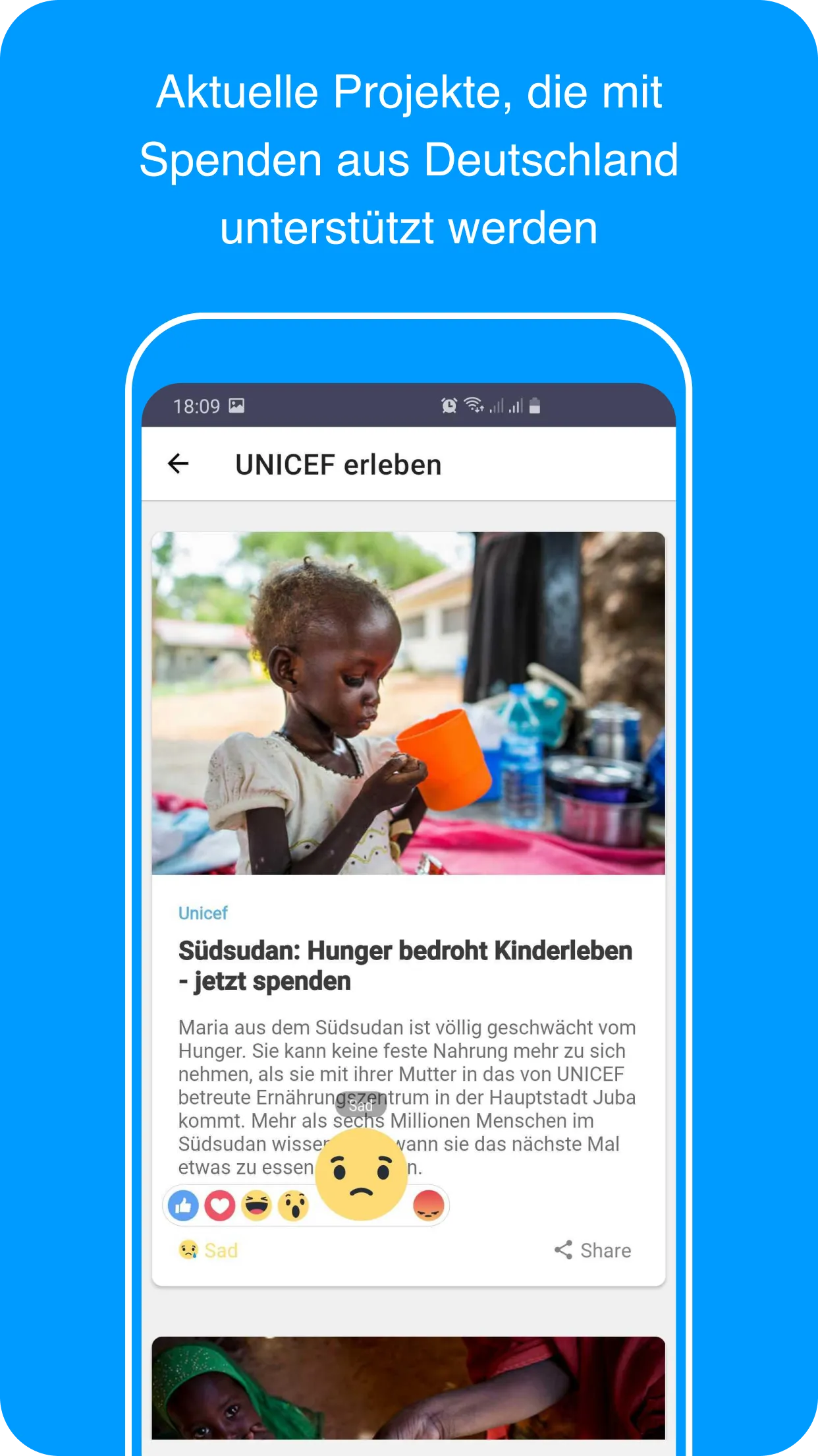 UNICEF erleben | Indus Appstore | Screenshot