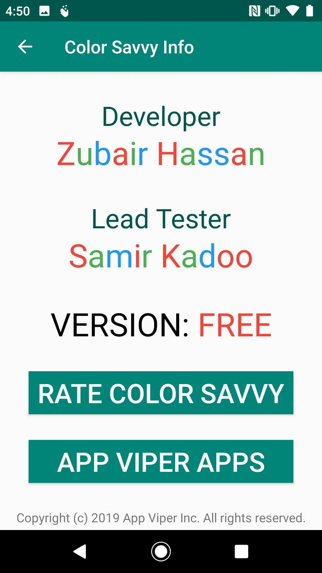 Color Savvy | Indus Appstore | Screenshot