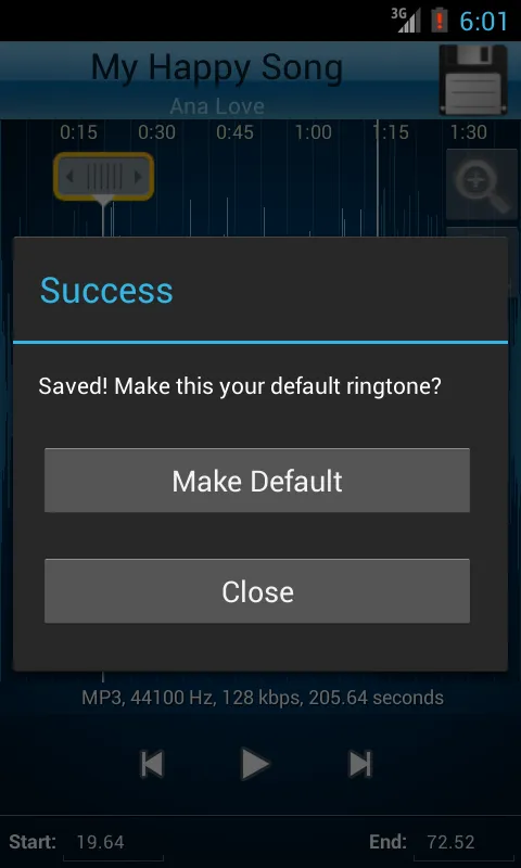 MP3 Cutter and Ringtone Maker | Indus Appstore | Screenshot