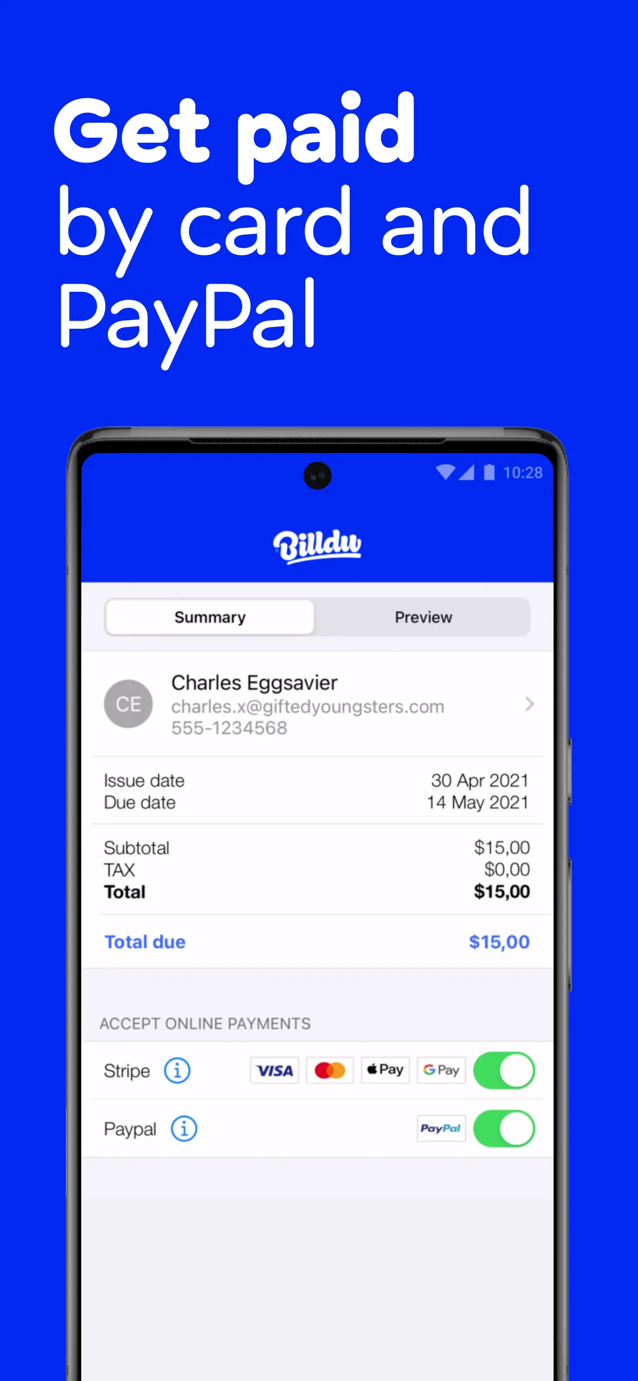 Invoice Maker by Billdu | Indus Appstore | Screenshot