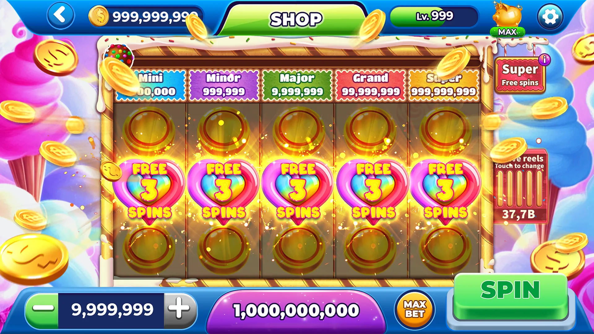 Jackpot Empire Slots Lucky 777 | Indus Appstore | Screenshot