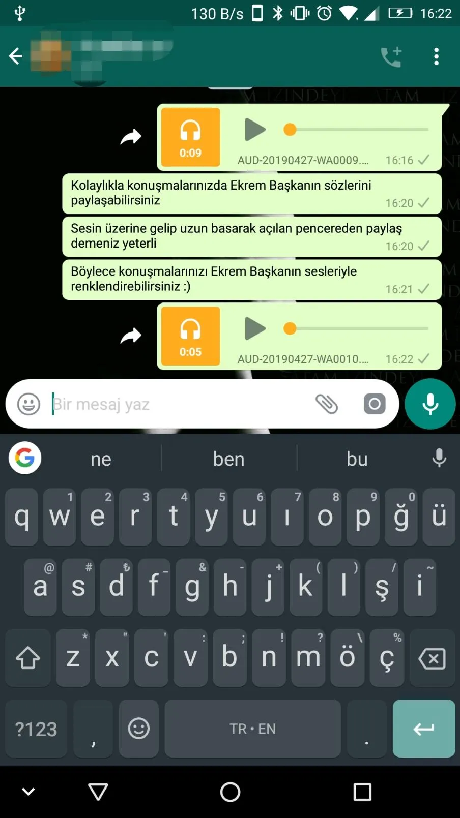 Ekrem İmamoğlu Sesleri | Indus Appstore | Screenshot