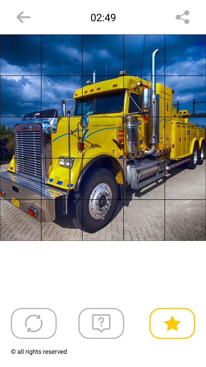 Jigsaw Truck Mosaic Puzzles | Indus Appstore | Screenshot