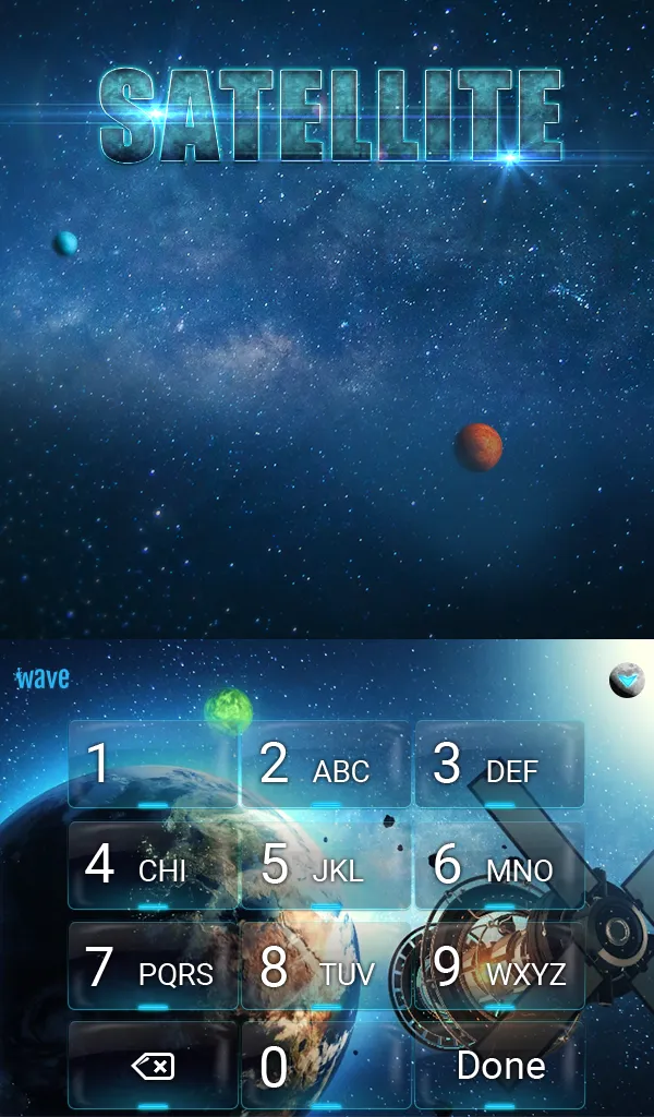 Satellite Keyboard & Wallpaper | Indus Appstore | Screenshot