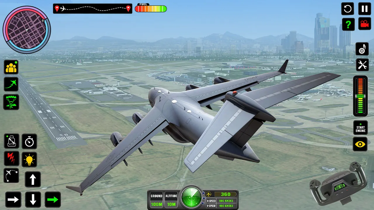 Airbus Simulator Airplane Game | Indus Appstore | Screenshot