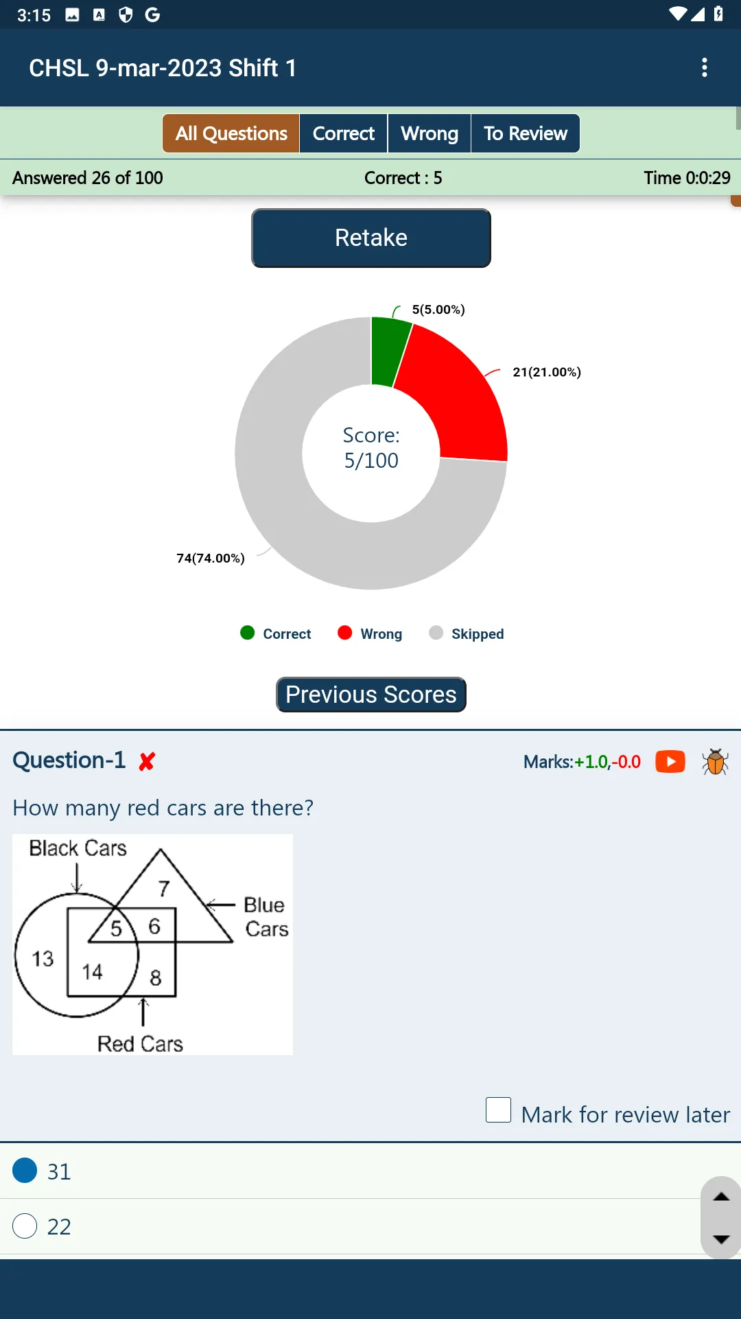 SSC CHSL Practice Papers | Indus Appstore | Screenshot