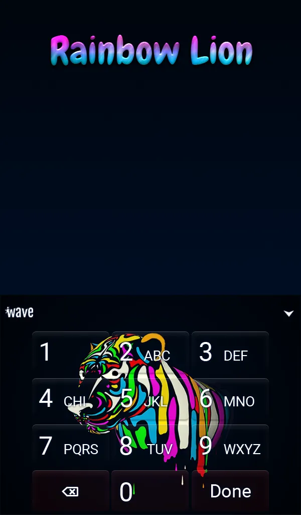 Rainbow Lion Wallpaper | Indus Appstore | Screenshot