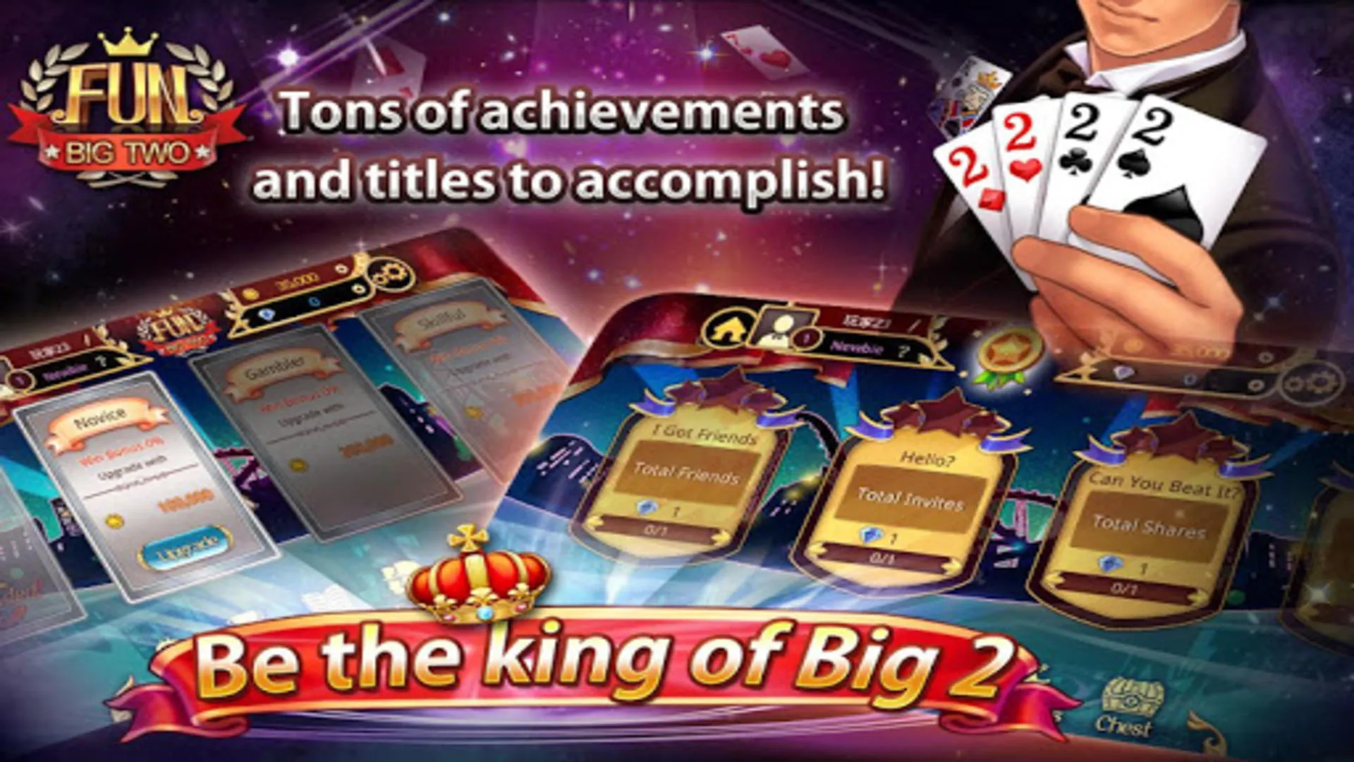 Fun Big 2: Card Battle Royale | Indus Appstore | Screenshot