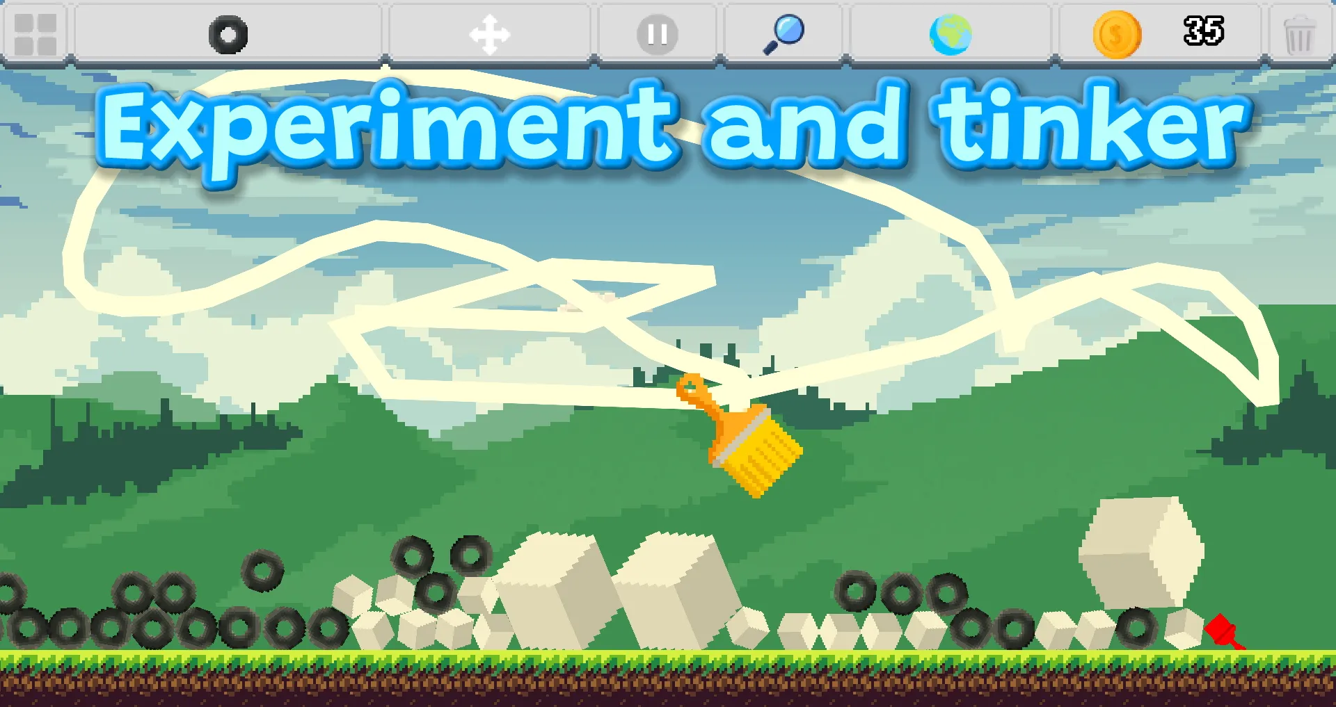 2D Physics Sandbox | Indus Appstore | Screenshot