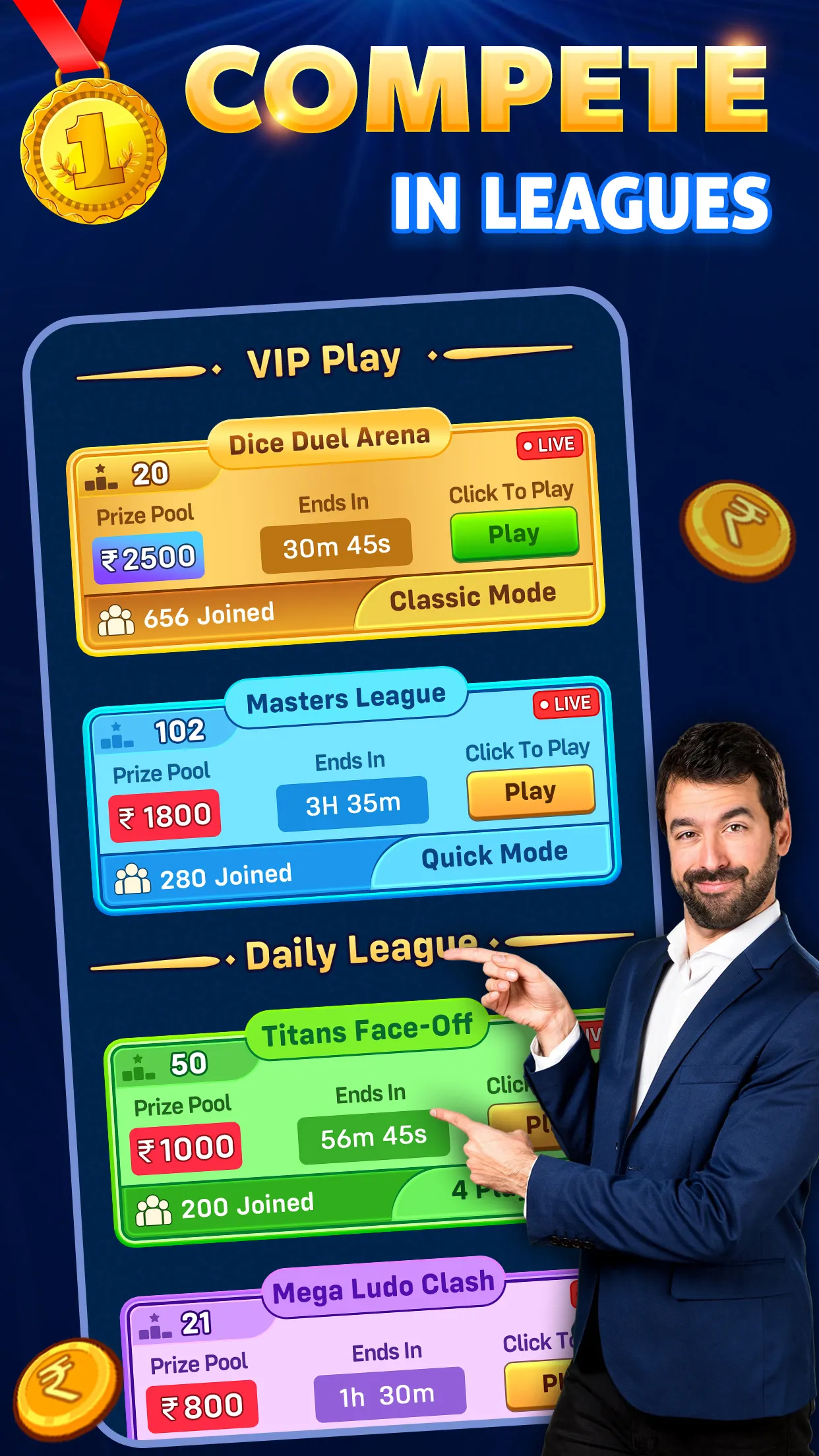 Ludo Cash - Win Rewards | Indus Appstore | Screenshot