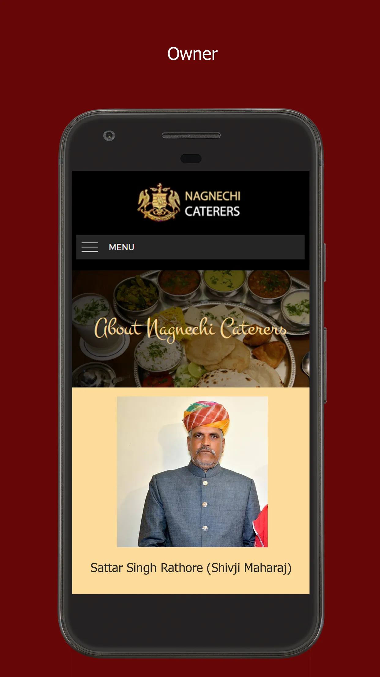 Nagnechi Caterers | Indus Appstore | Screenshot