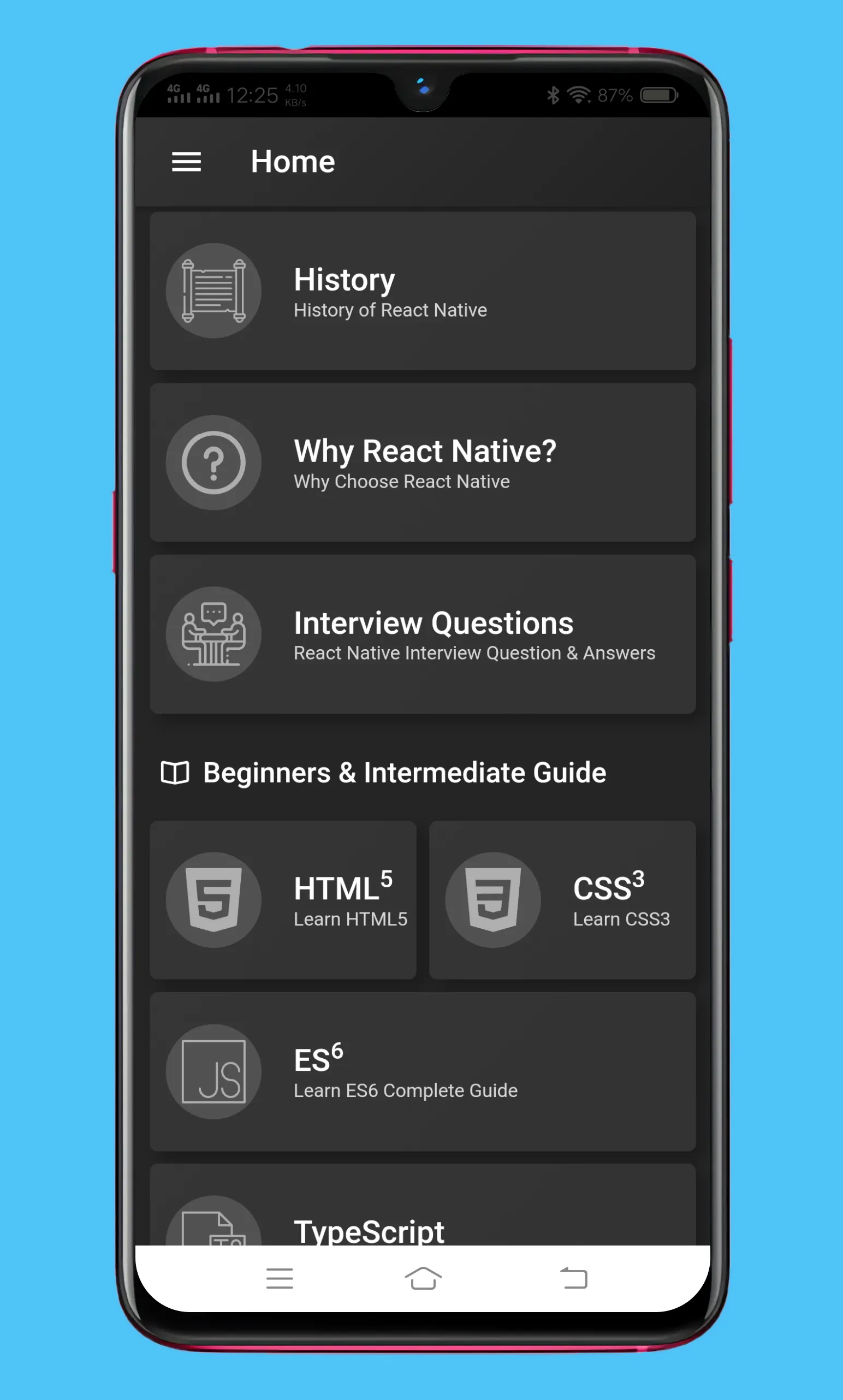 Learn React Native Offline | Indus Appstore | Screenshot