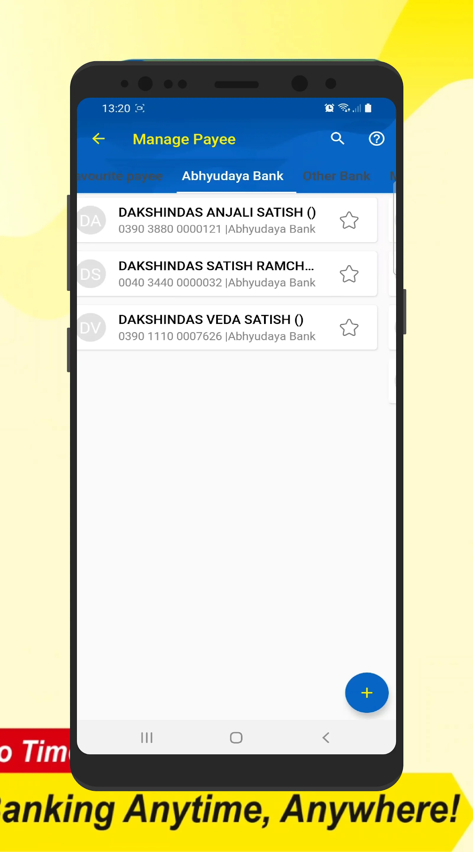 Abhyudaya - Mobile Bank | Indus Appstore | Screenshot