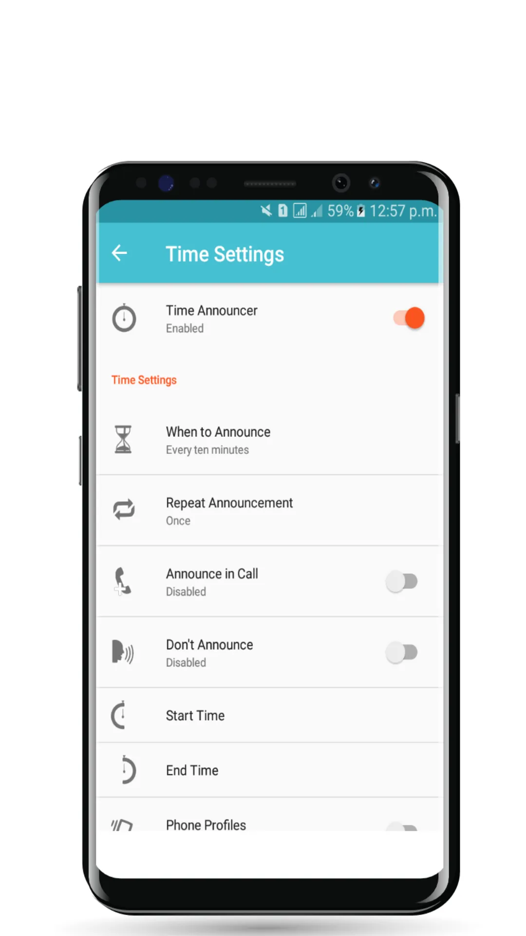 Smart Announcer:Call & Battery | Indus Appstore | Screenshot