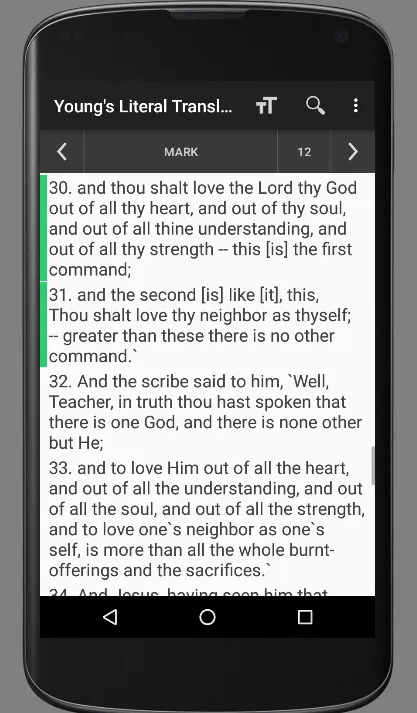 Young's Literal T. Bible (YLT) | Indus Appstore | Screenshot