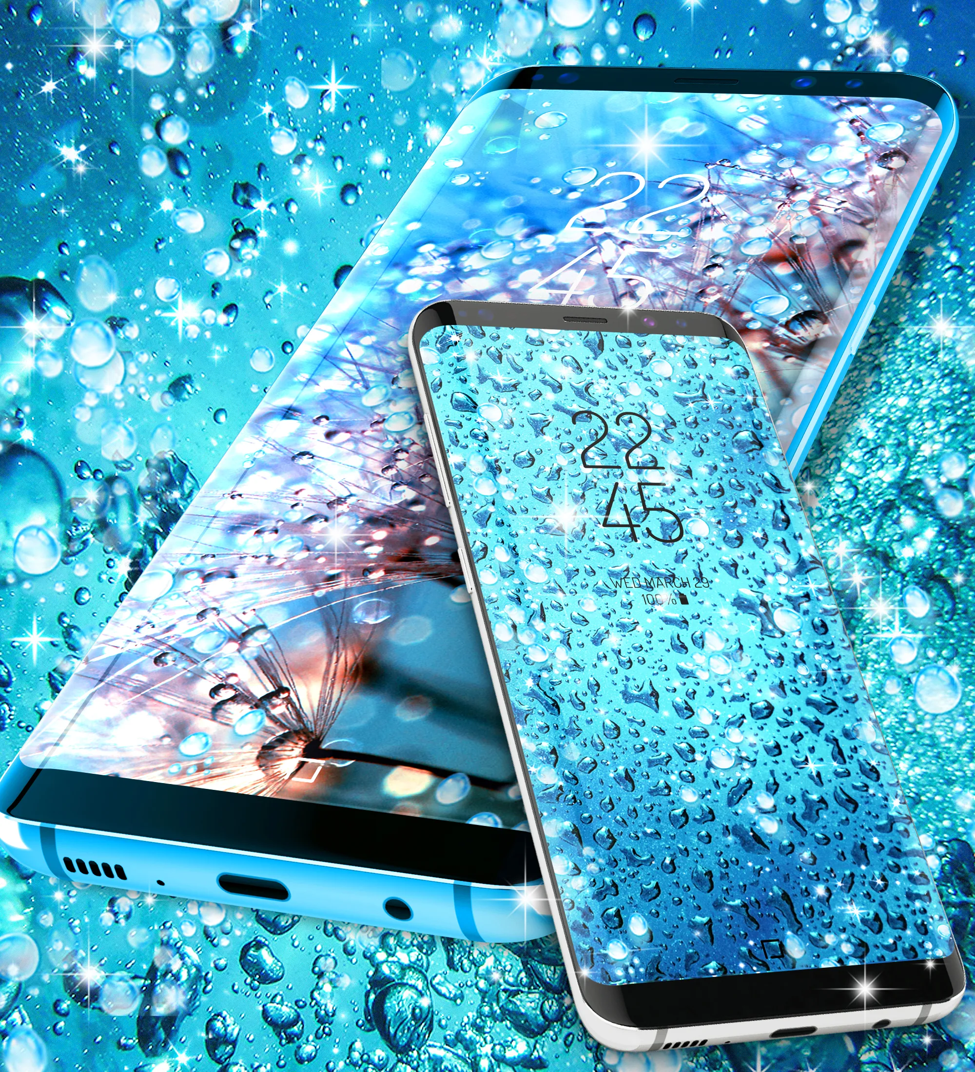 Water drops live wallpaper | Indus Appstore | Screenshot