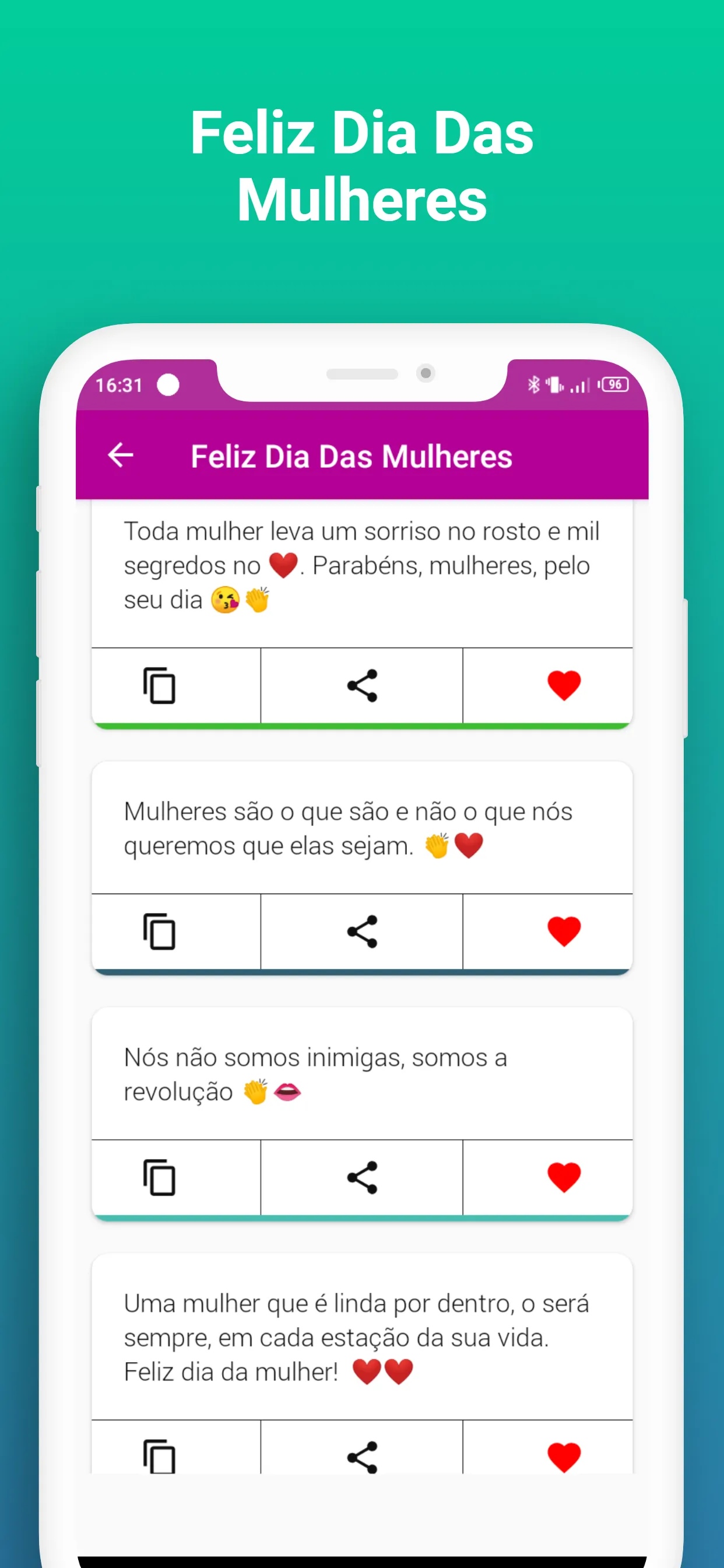 Feliz Dia Das Mulheres | Indus Appstore | Screenshot