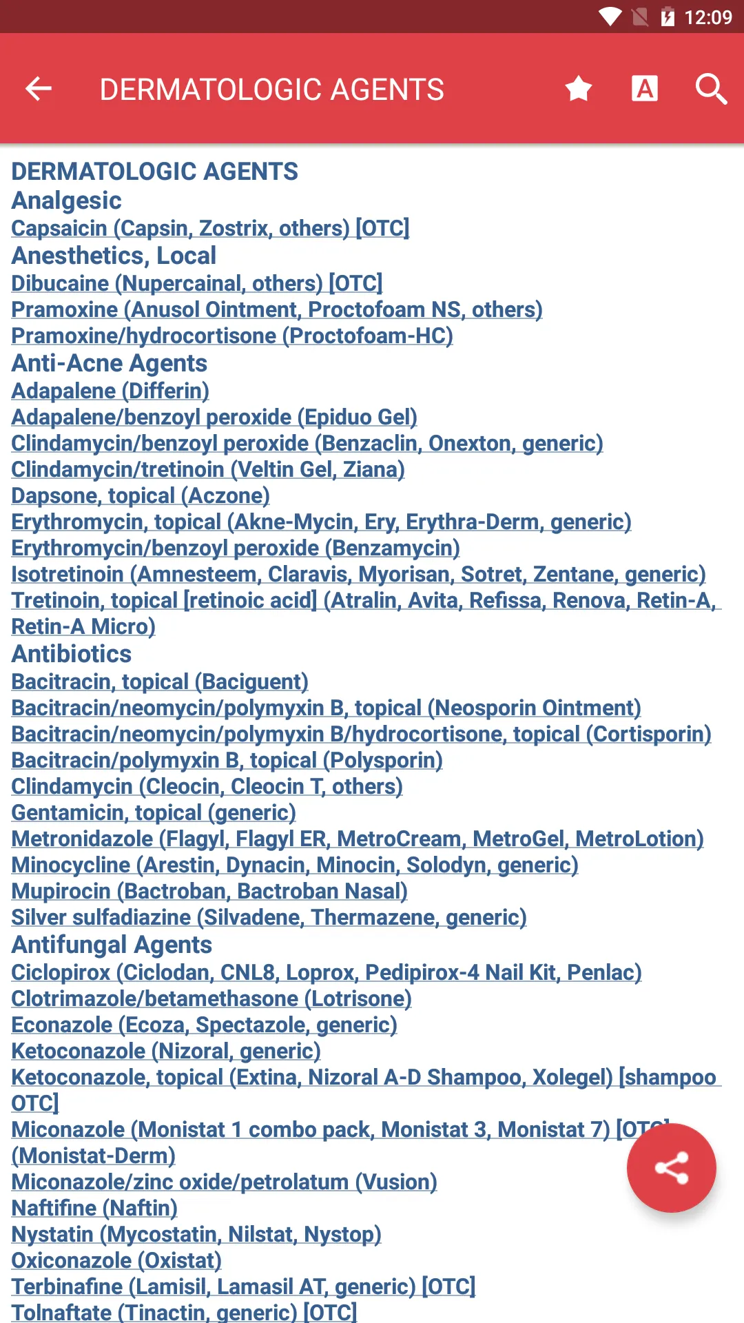 Clinicians Drug Reference | Indus Appstore | Screenshot
