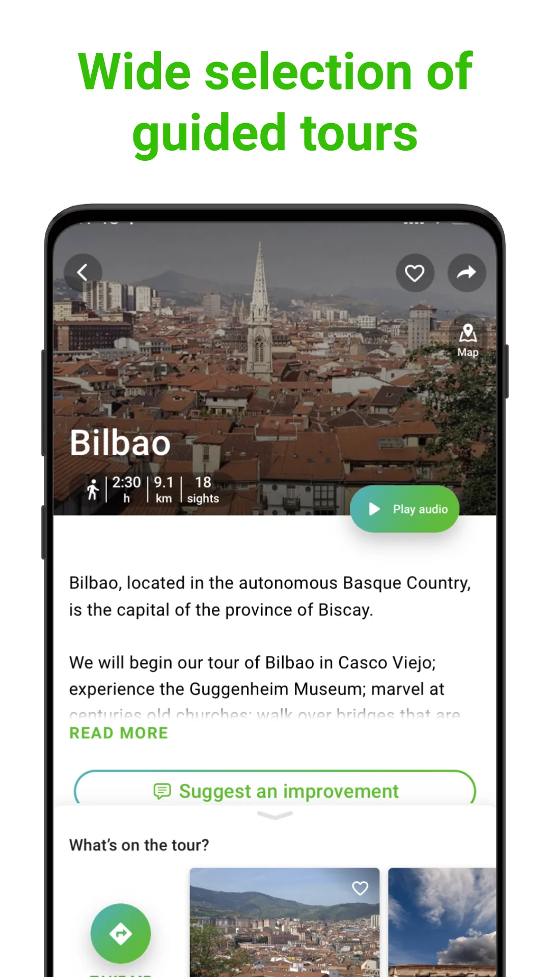 Bilbao Tour Guide:SmartGuide | Indus Appstore | Screenshot