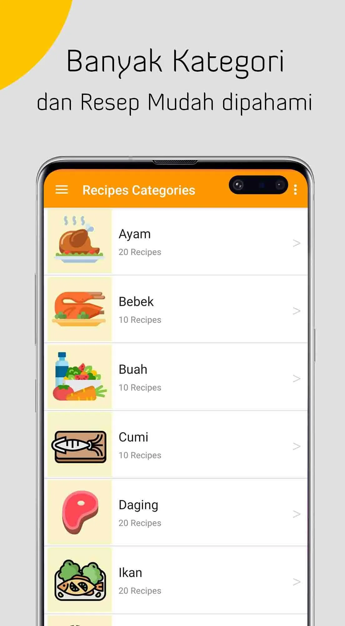 Buku Resep Semua Masakan | Indus Appstore | Screenshot