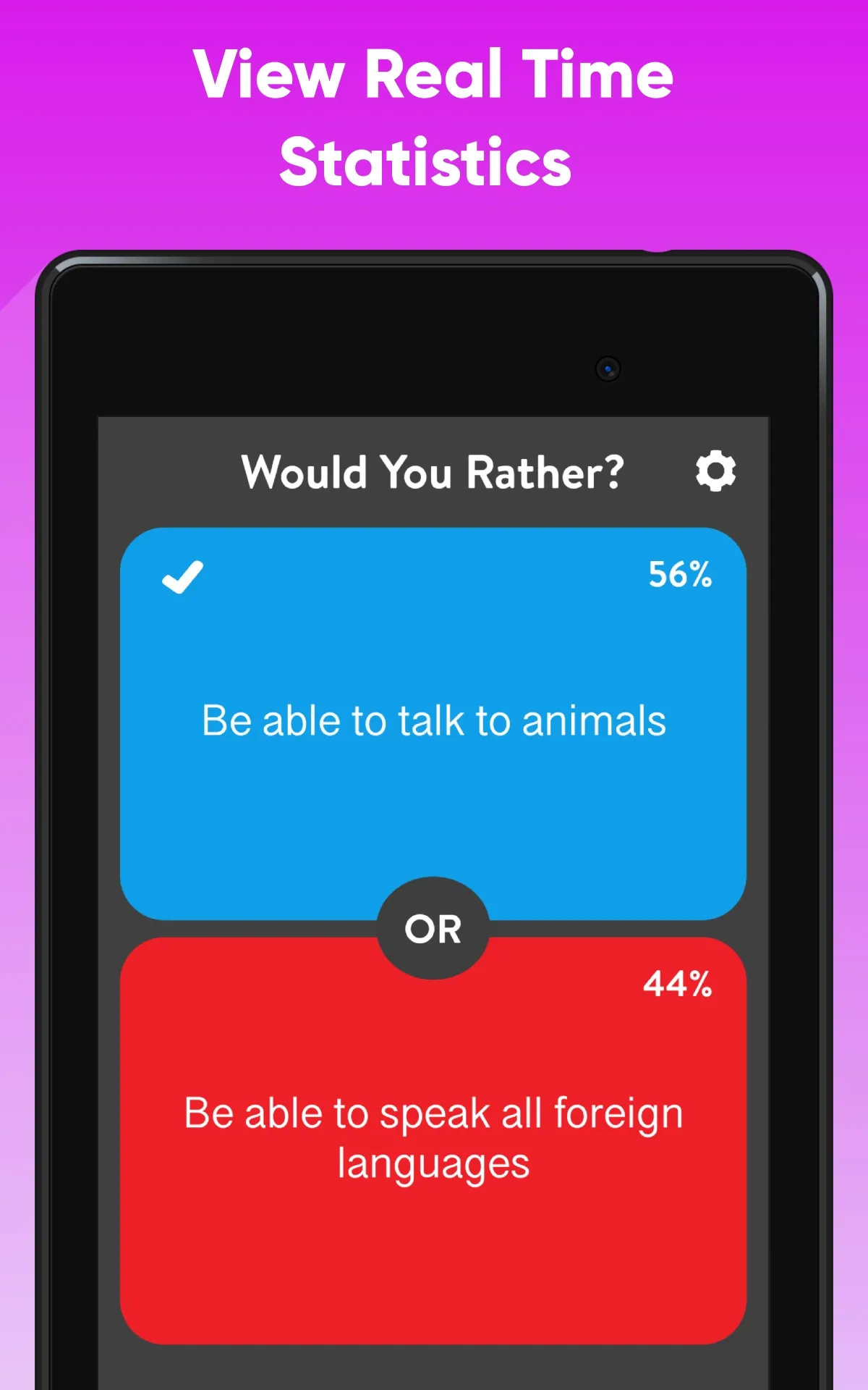 Would You Rather Choose? | Indus Appstore | Screenshot