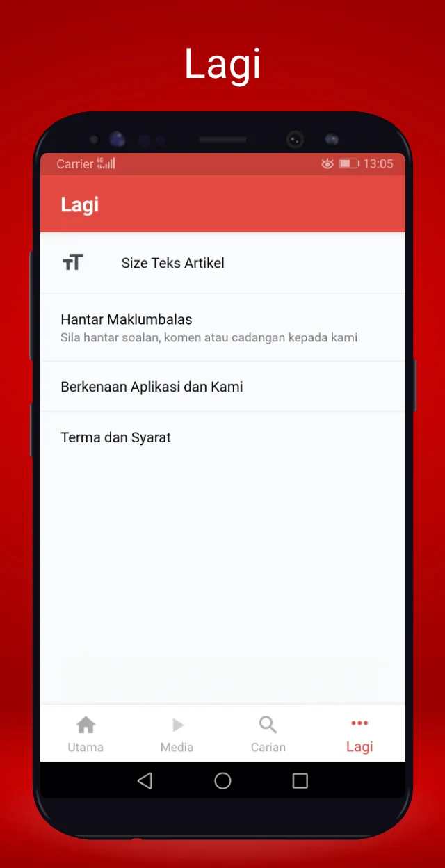 Berita Harian Mobile | Indus Appstore | Screenshot