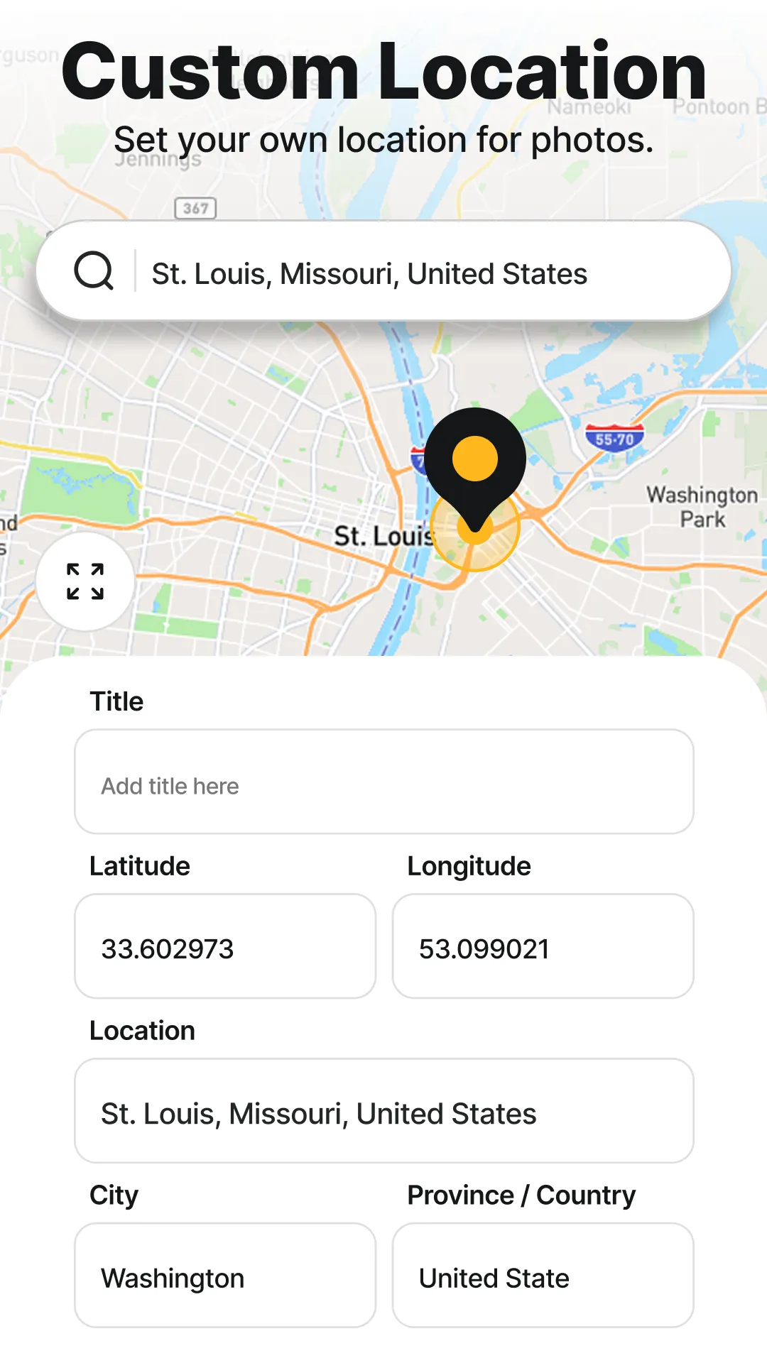 Map Camera : Geotag Photos | Indus Appstore | Screenshot
