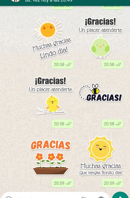 WAStickerApps Gracias | Indus Appstore | Screenshot