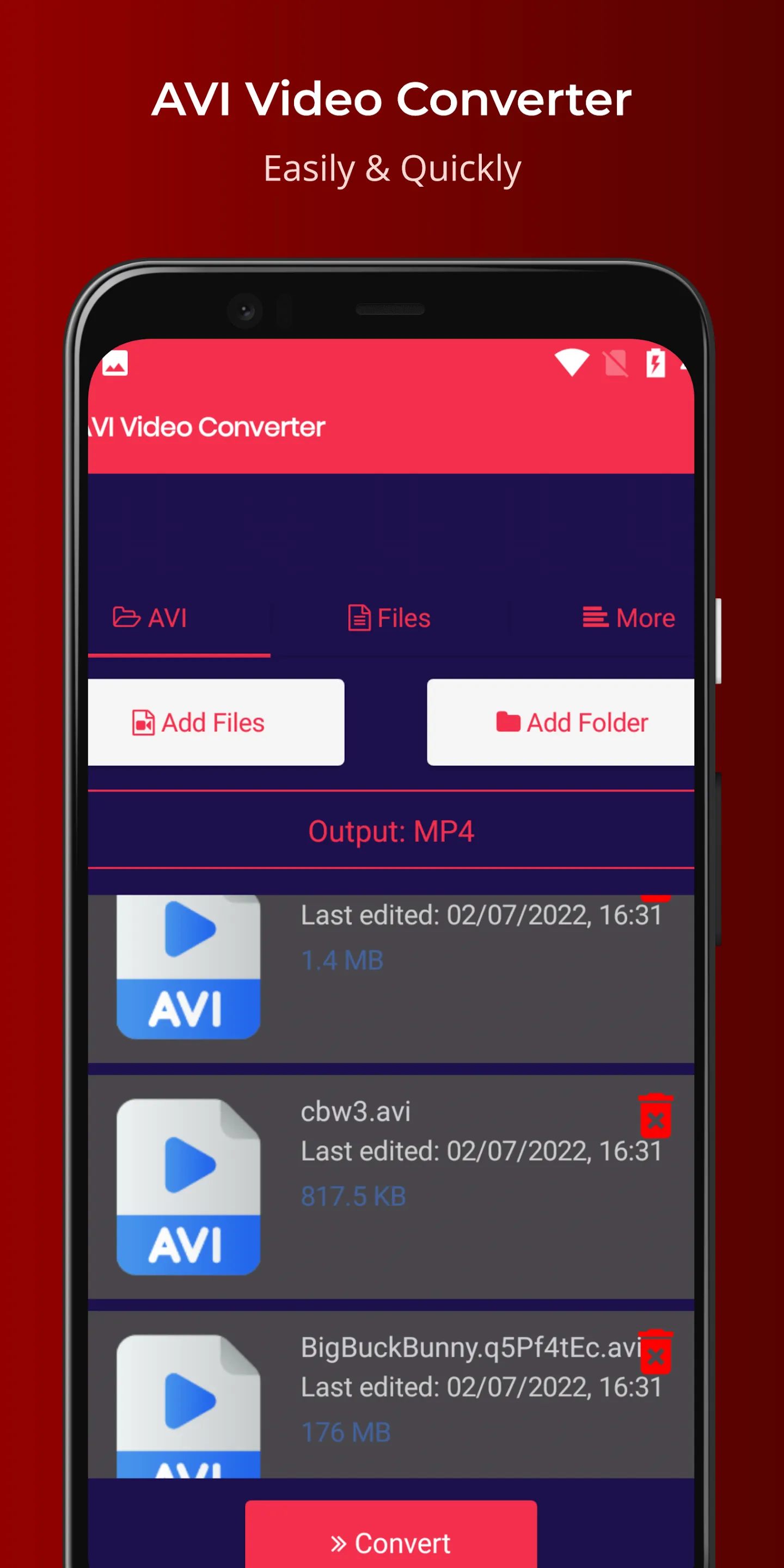 AVI to MP4 Converter | Indus Appstore | Screenshot