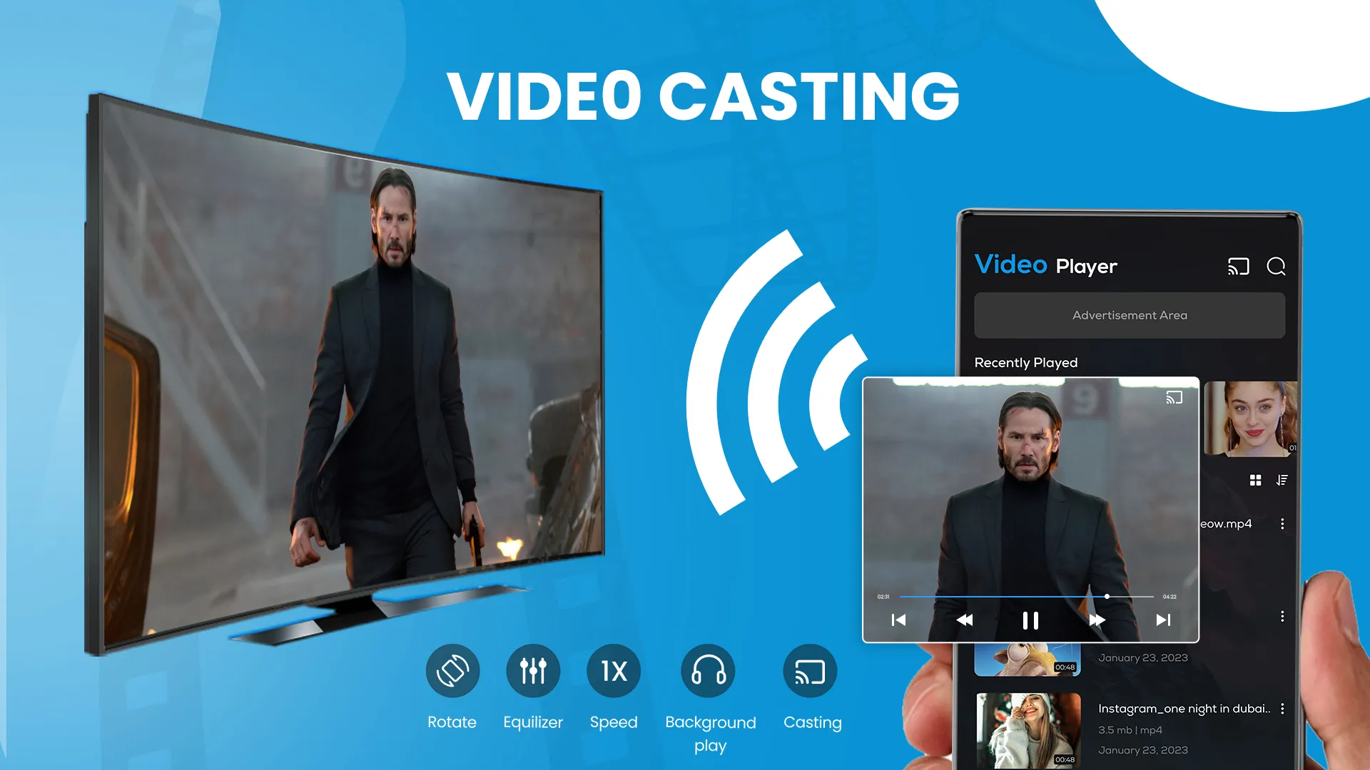 Video Player & HD Video Cast | Indus Appstore | Screenshot