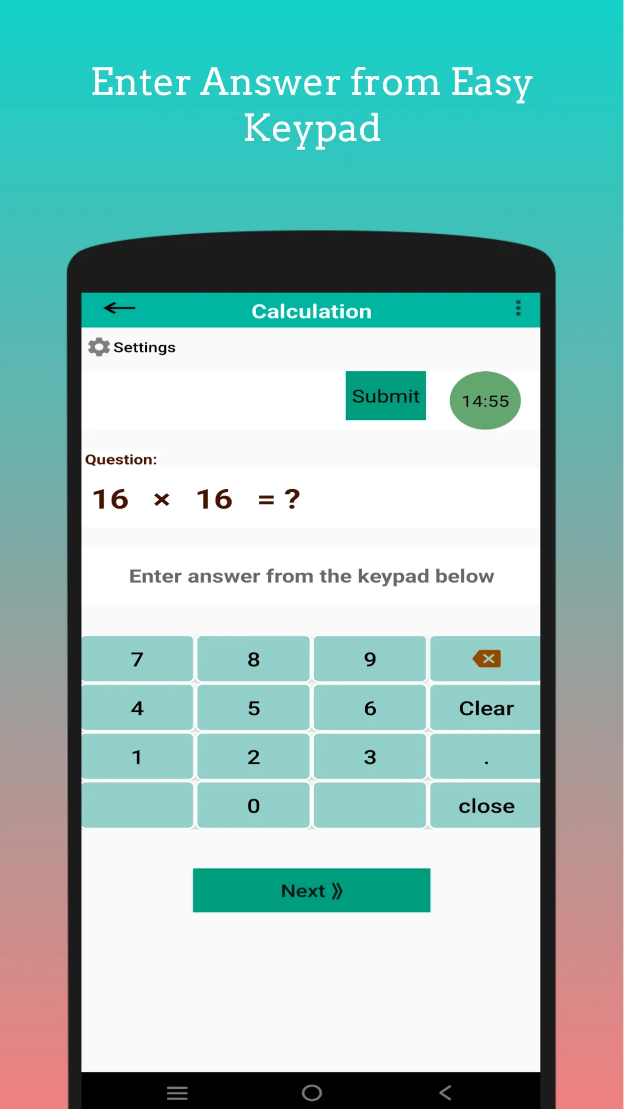 Math Calculation Speed Booster | Indus Appstore | Screenshot