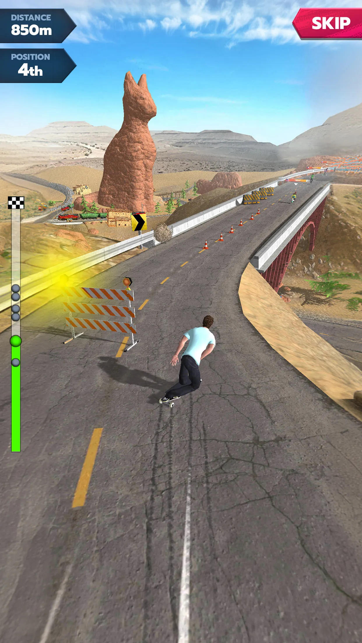 Downhill Race League | Indus Appstore | Screenshot