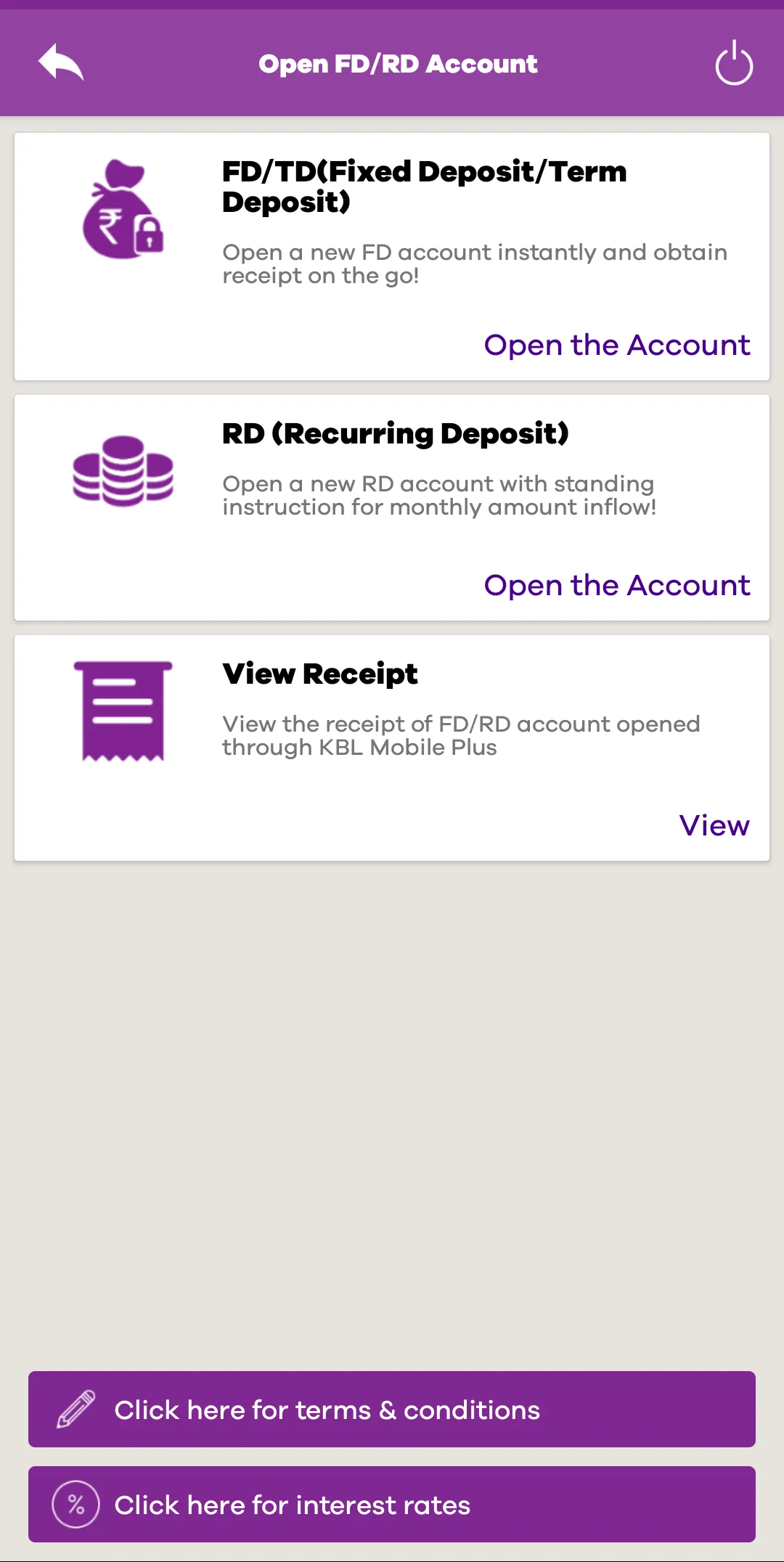 KBL MOBILE Plus | Indus Appstore | Screenshot