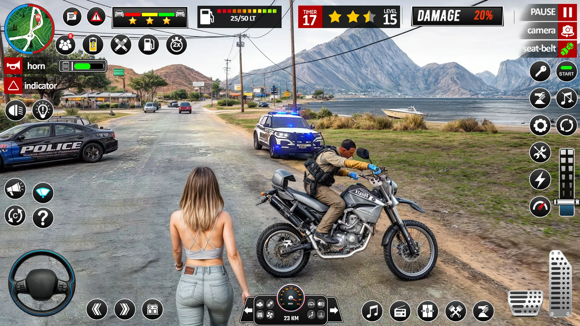 Police Car Game: Cop Simulator | Indus Appstore | Screenshot