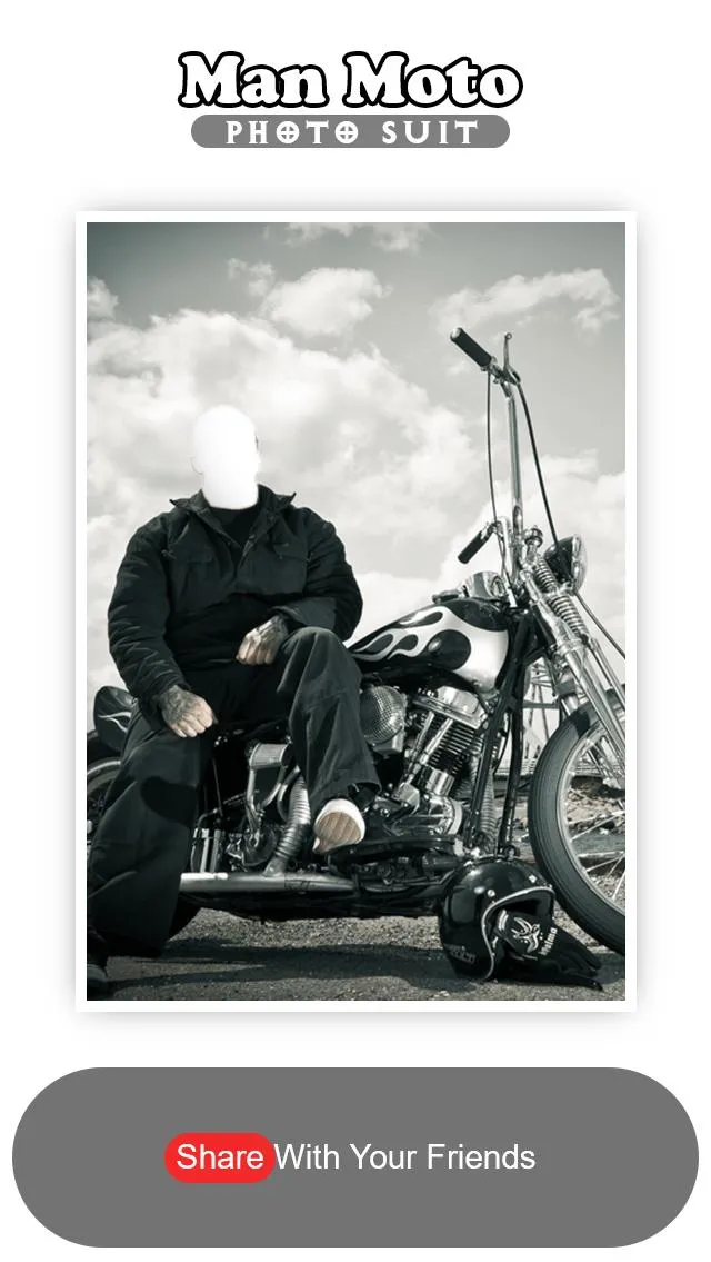 Man Bike Photo Suit Editor | Indus Appstore | Screenshot