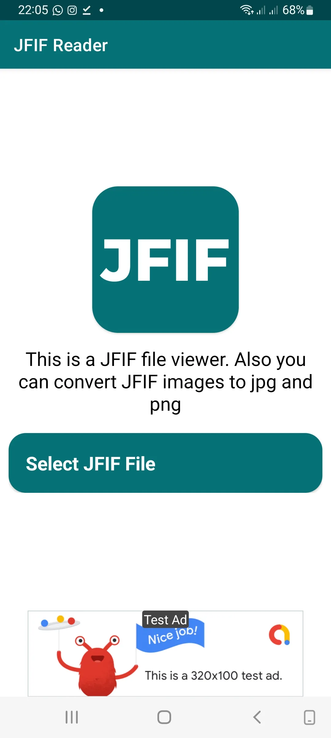 JFIF Viewer & Converter | Indus Appstore | Screenshot