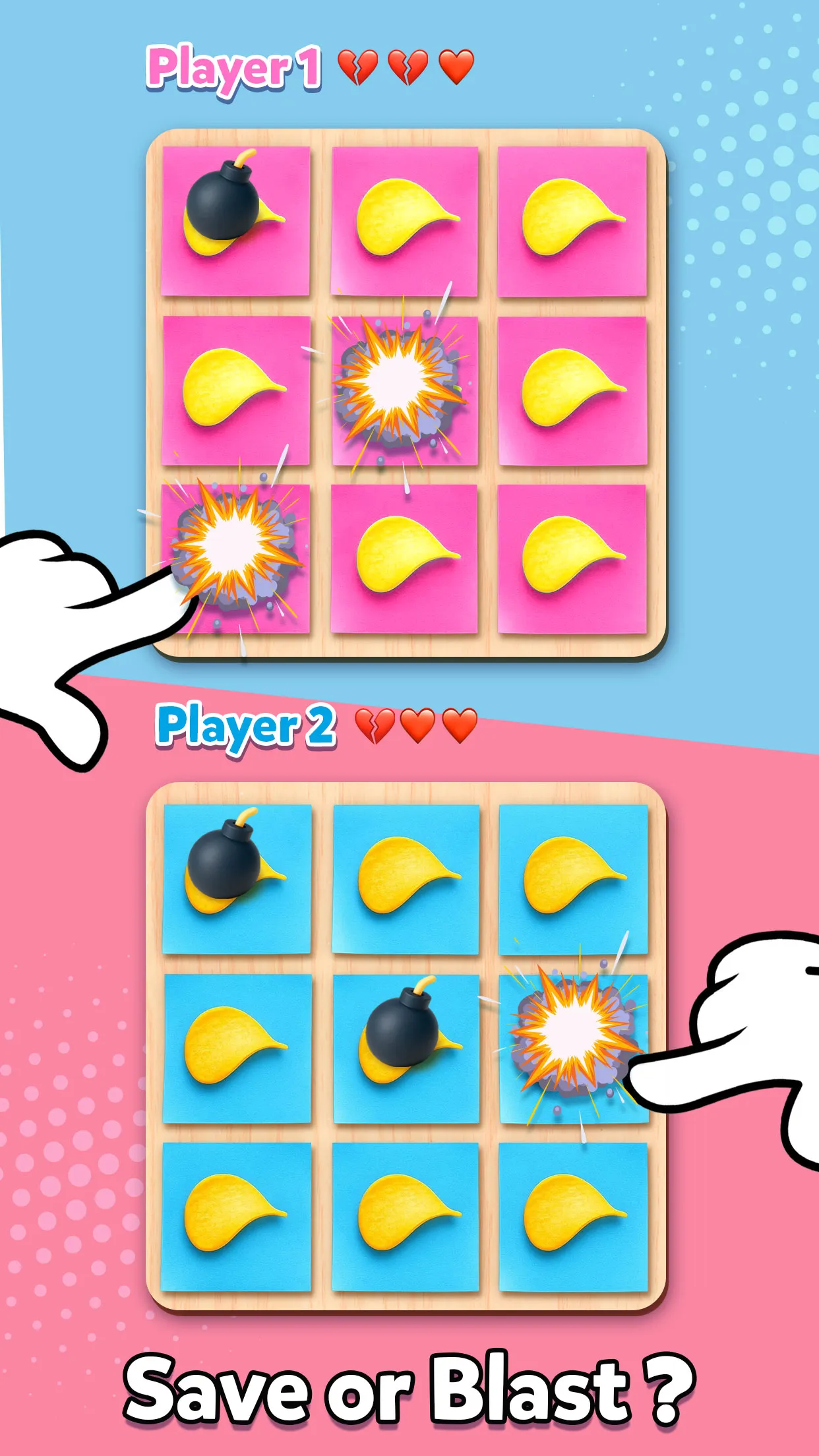 Boom Chip Challenge: 2 Player | Indus Appstore | Screenshot