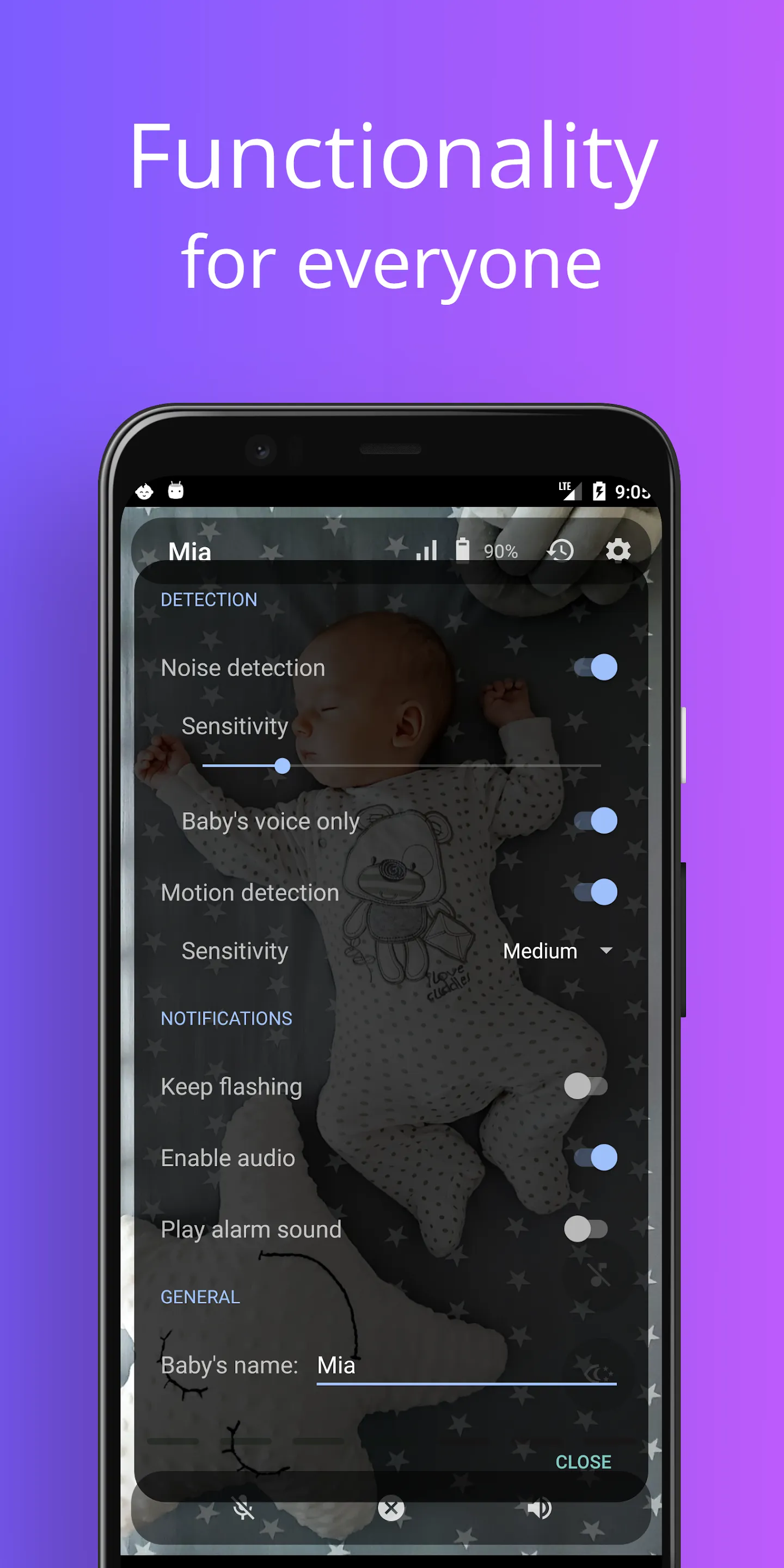 Simple Nanny - Baby Monitor | Indus Appstore | Screenshot