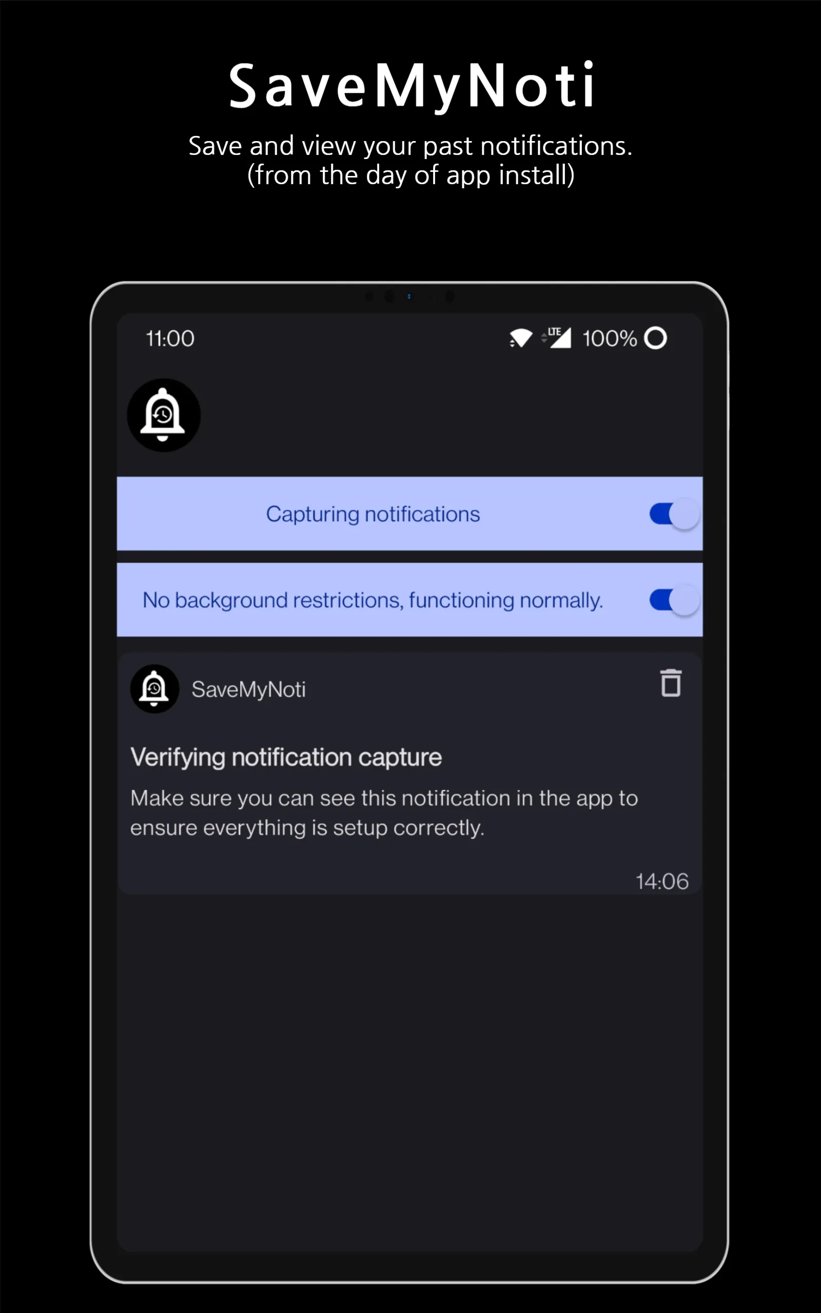 Save Notification History Log | Indus Appstore | Screenshot